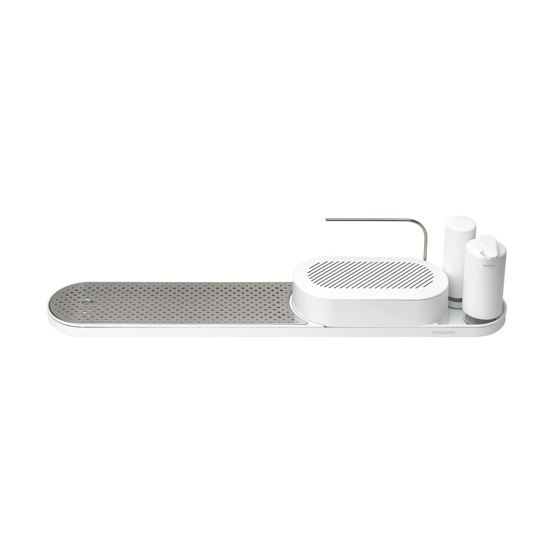 Brabantia SinkStyle astianpesusetti 4 osaa Mineral Fresh White