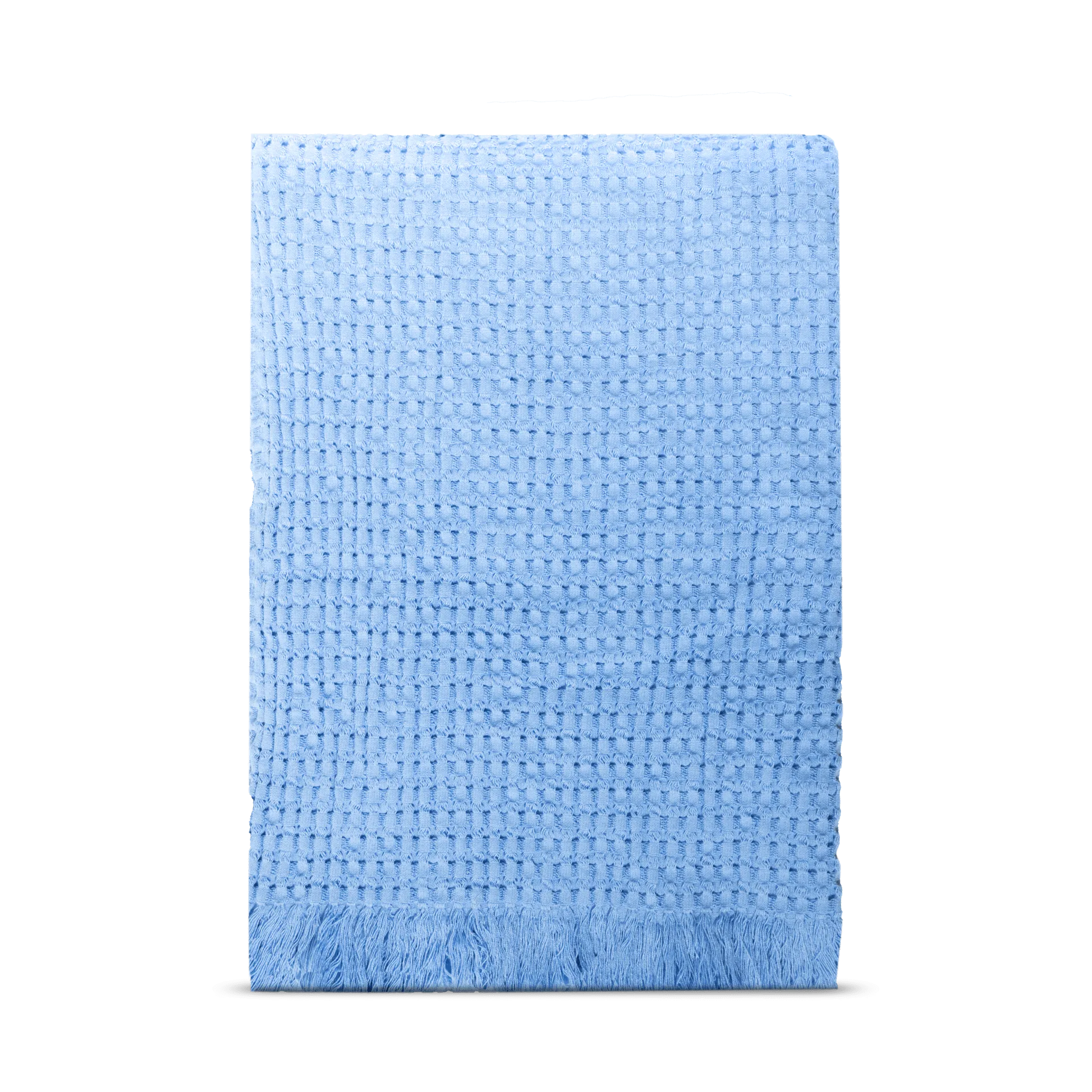 Rug Solid Stockholm puuvillapeitto 130x180 cm Millenium blue