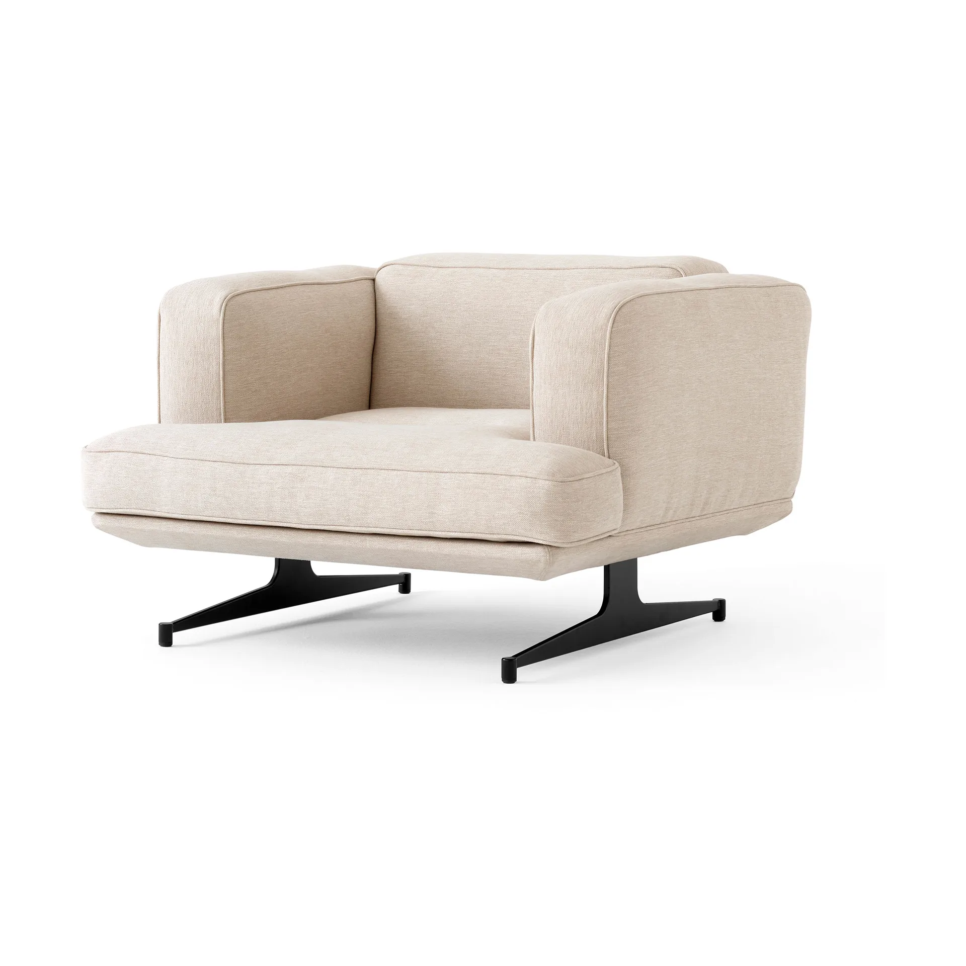 &Tradition Inland AV21 nojatuoli Clay 0011-warm black