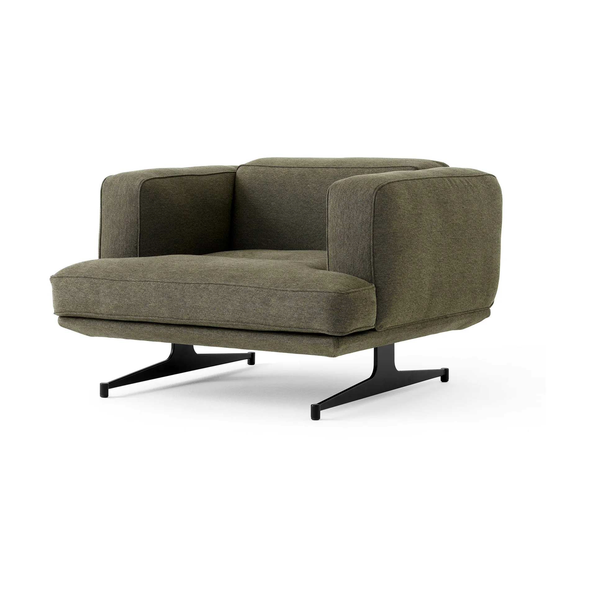&Tradition Inland AV21 nojatuoli Clay 0014-warm black