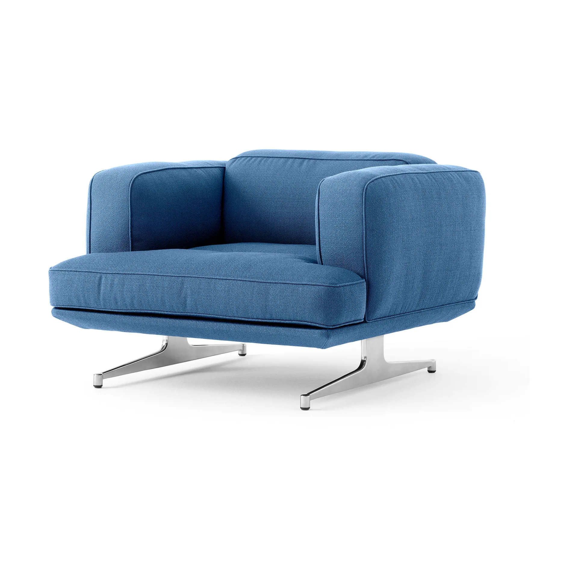 &Tradition Inland AV21 nojatuoli Vidar 733-polished aluminium