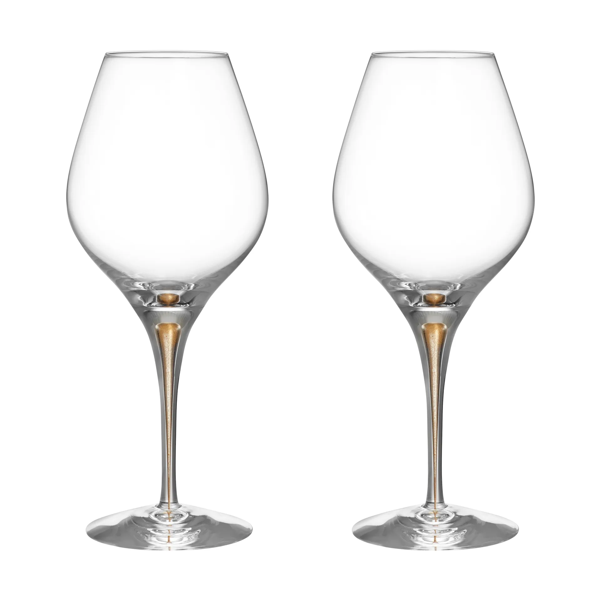 Orrefors Intermezzo Aroma viinilasi 62 cl 2 kpl Kulta