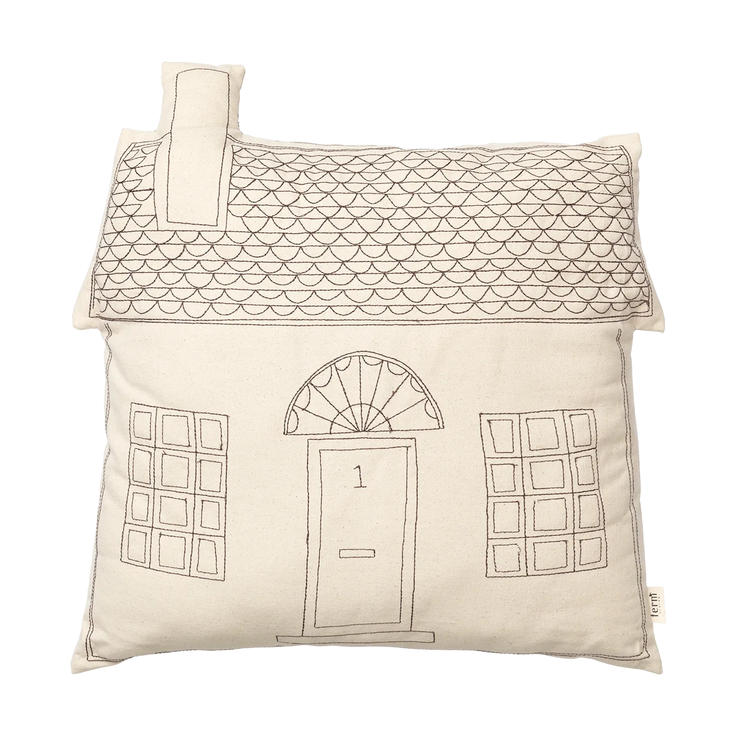 Ferm Living Adobe tyyny 45x45 cm Mökki talo