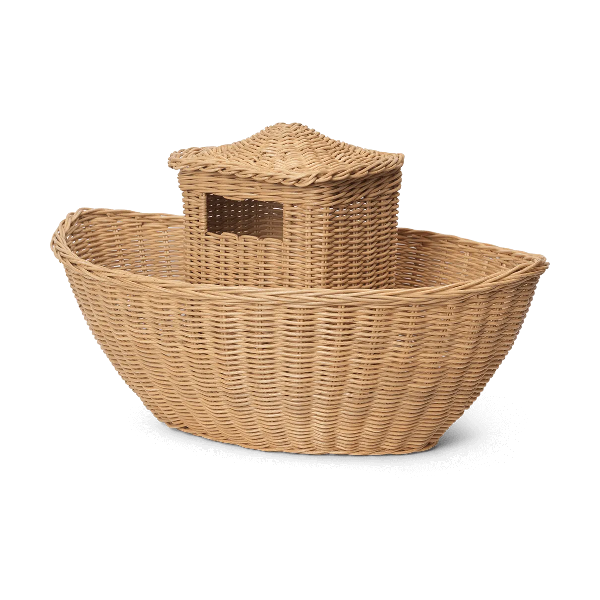 Ferm Living Ark punottu säilytyskori Luonnollinen