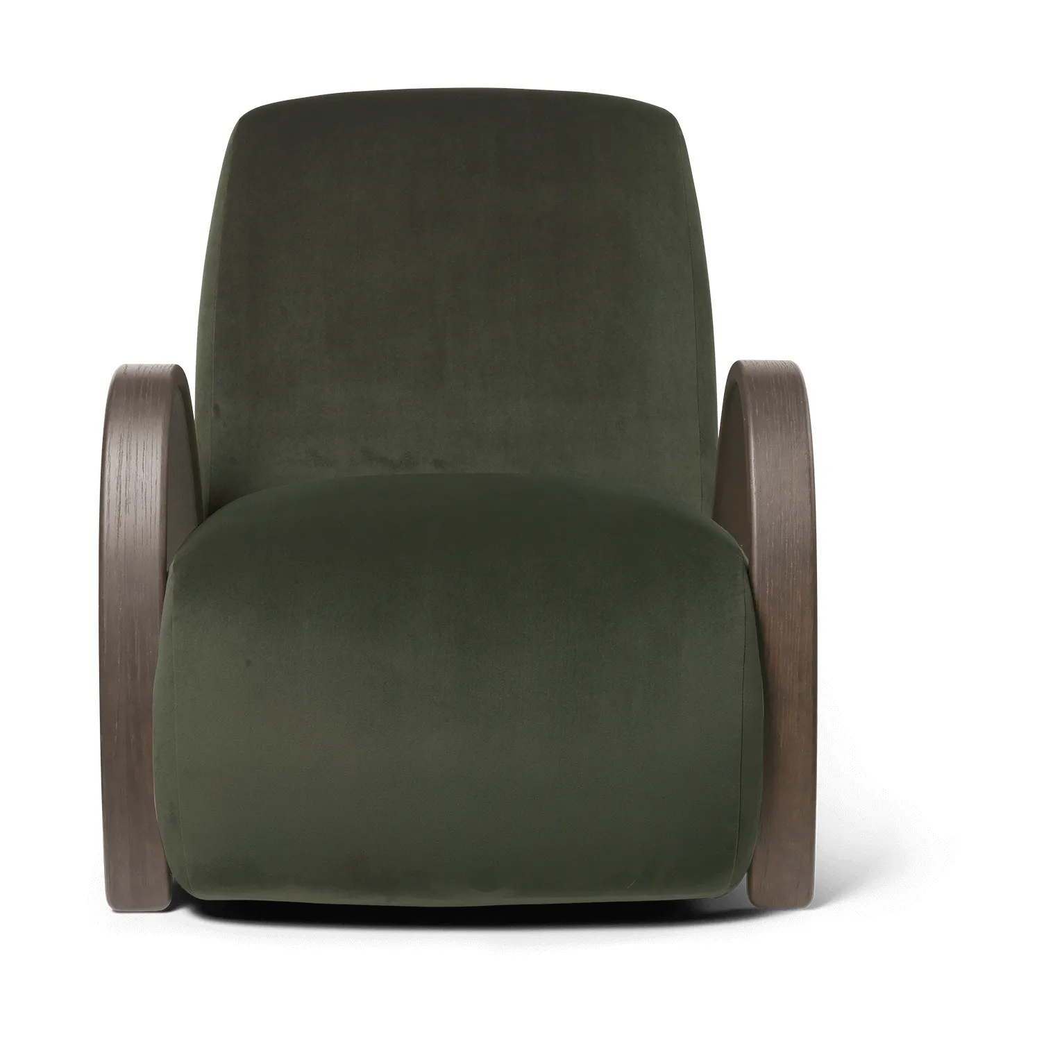 Ferm Living Buur lounge chair Rich Velvet Mänty