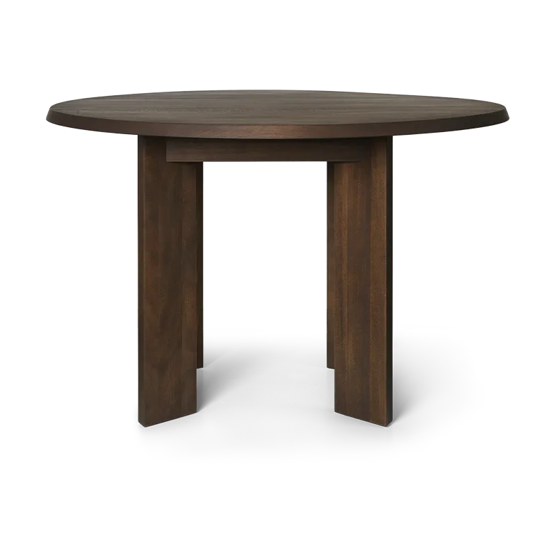 Ferm Living Tarn ruokapöytä 104,6x113,5 cm Pimeäksi värjätty pyökki