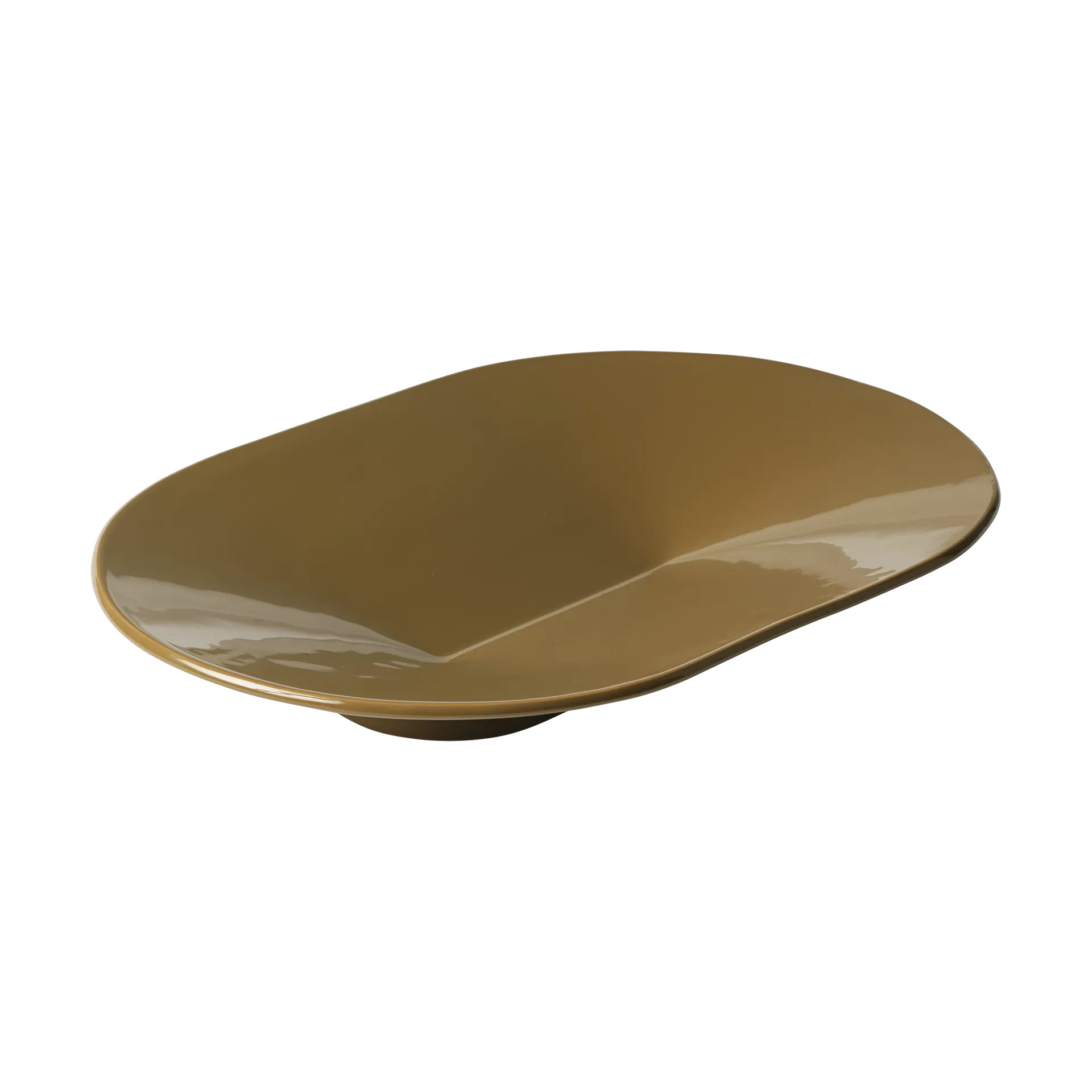 Muuto Mere kulho 52x36 cm Brown Green