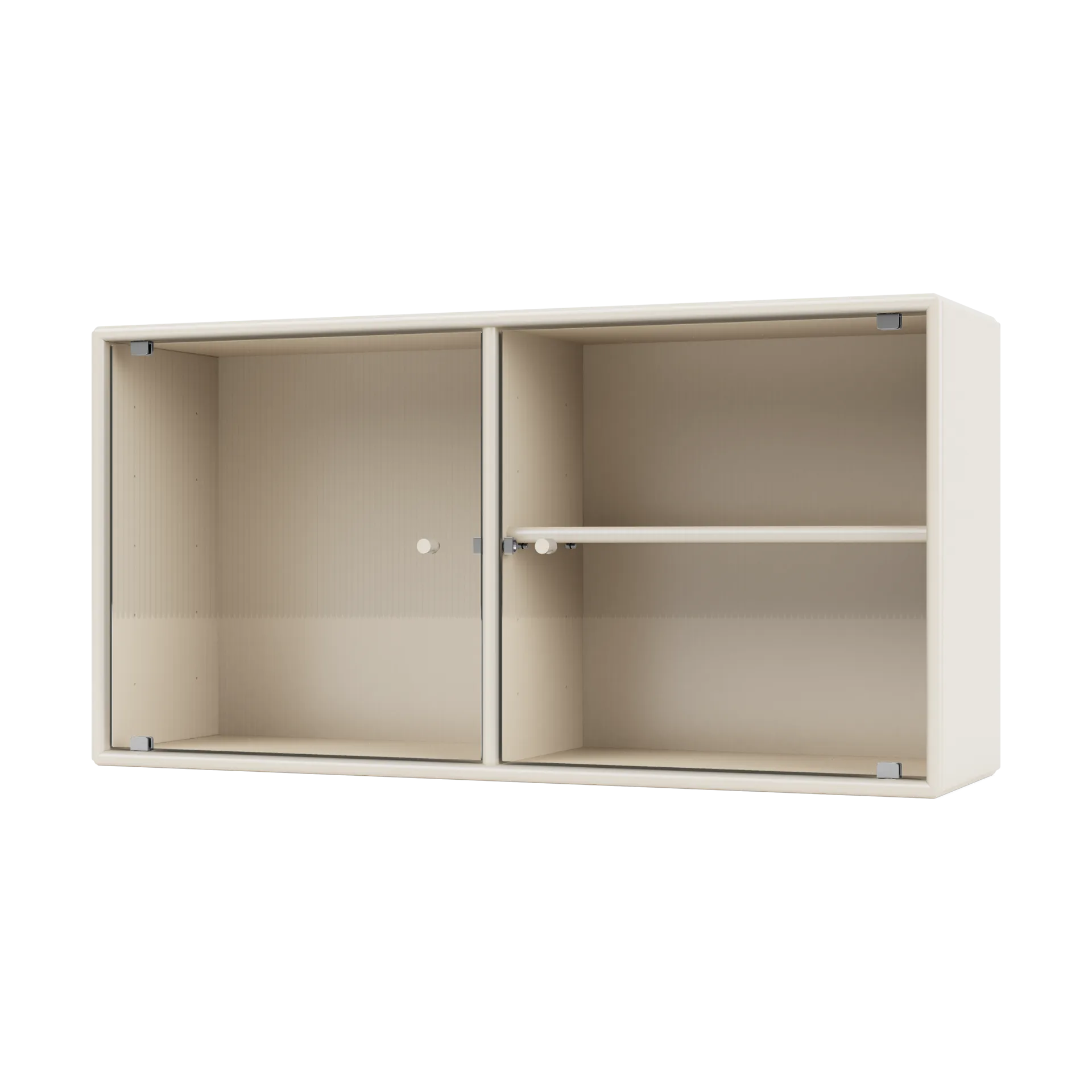 Montana Ripple I vitriinikaappi 69,6x35,4x20 cm Oat