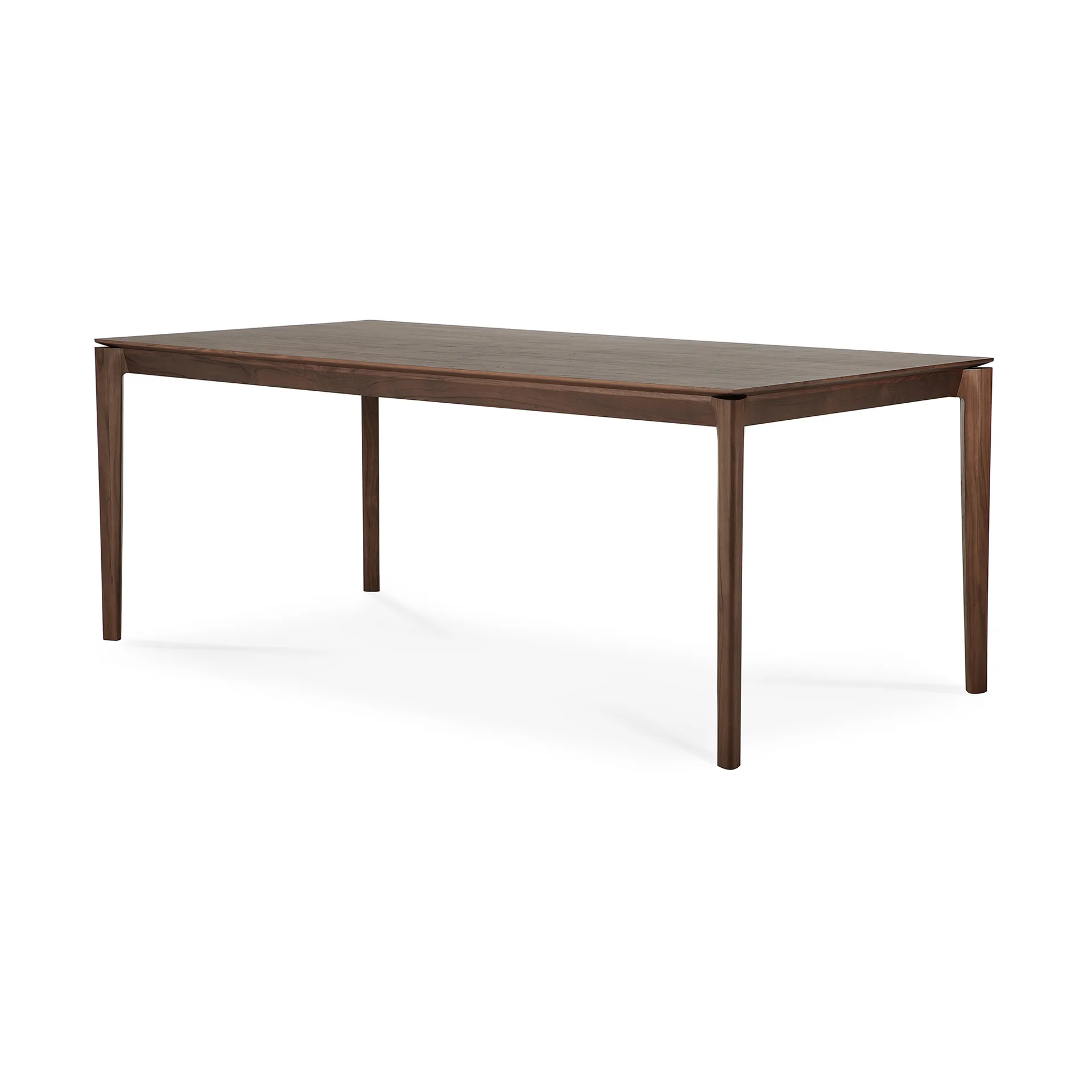 Ethnicraft Bok ruokapöytä 200x95 cm Lakattu tiikki