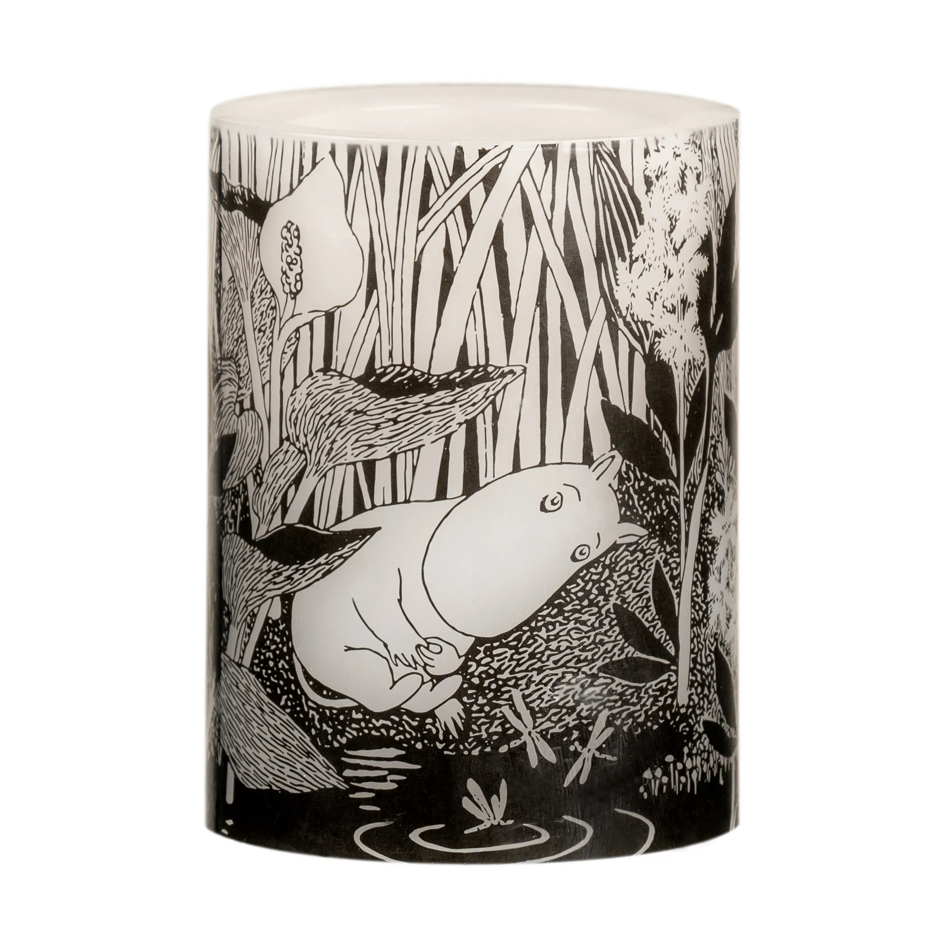 Muurla Moomin LED-pöytäkynttilä 10 cm The pond