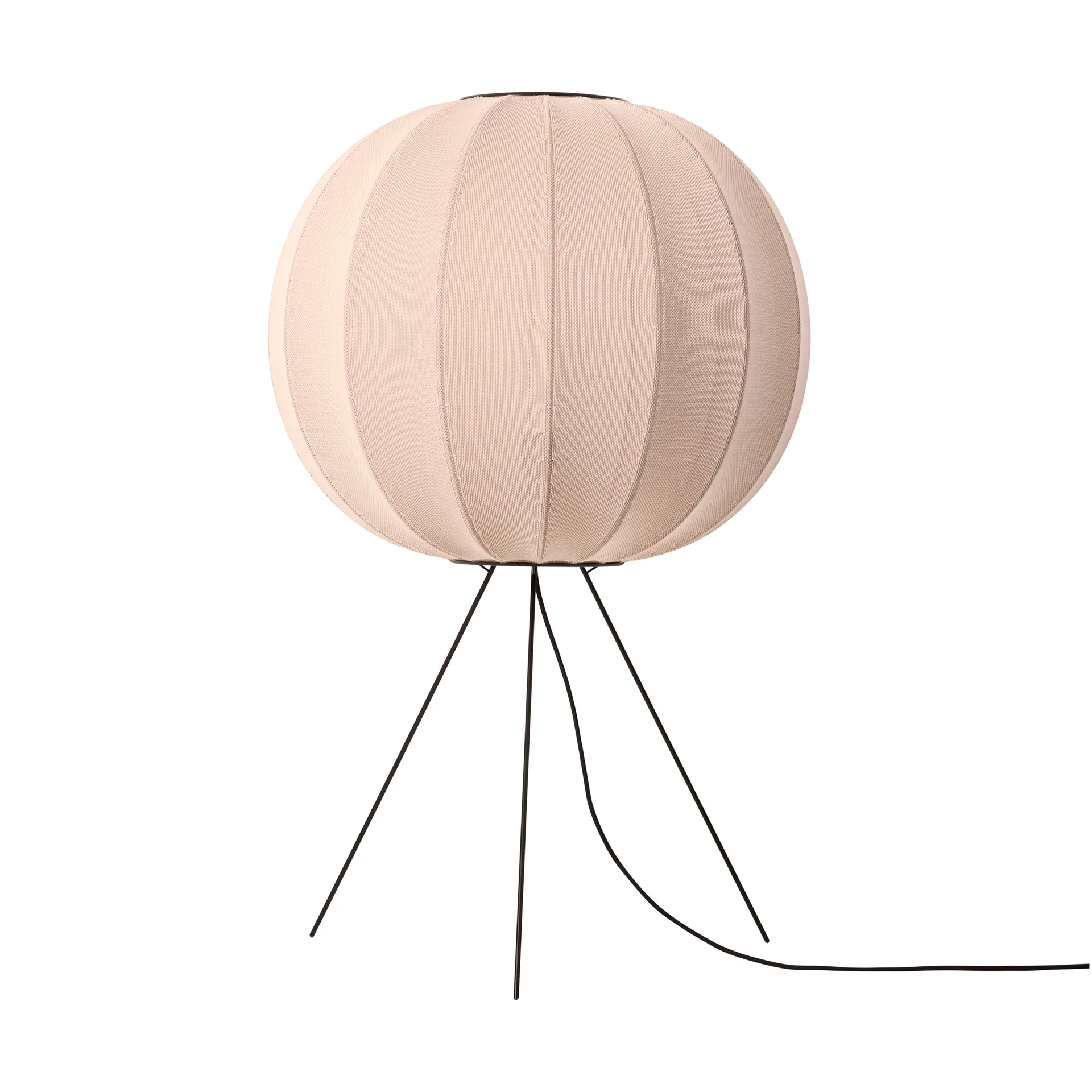 Made By Hand Knit-Wit 60 Round Medium lattiavalaisin Sand stone
