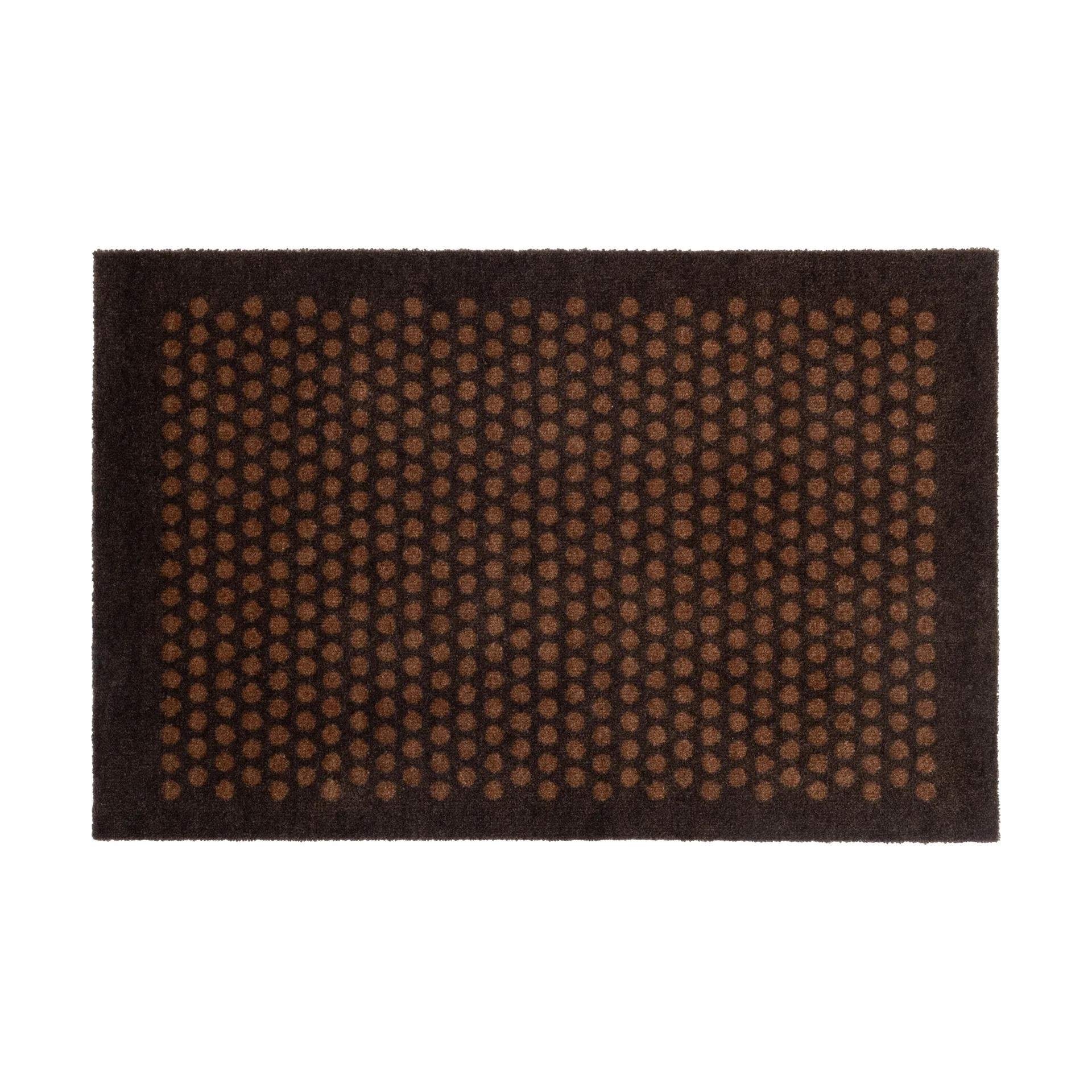 tica copenhagen Dots ovimatto Cognac-brown, 60x90 cm