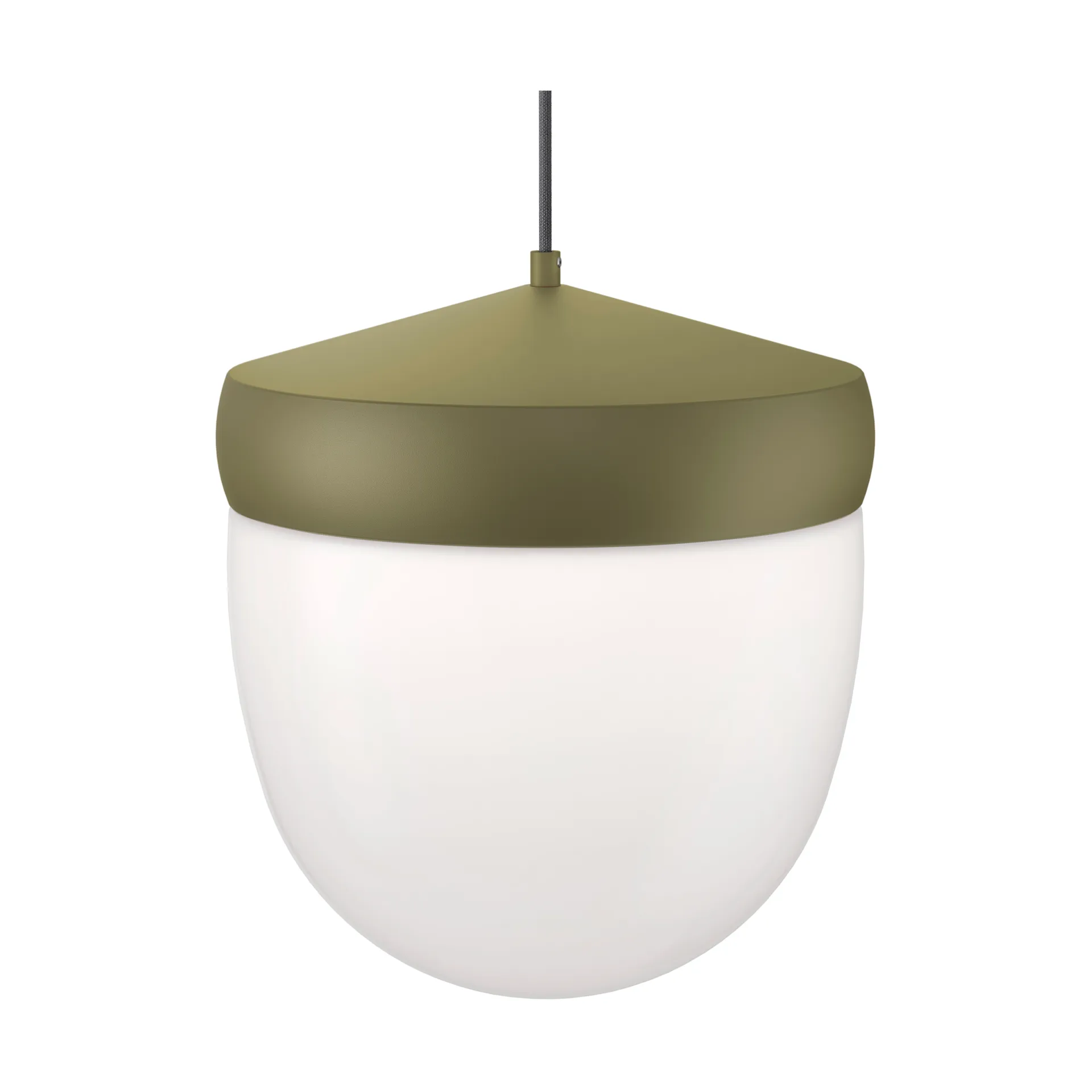 Noon Pan riippuvalaisin huurteinen 30 cm Oliivinharmaa-tummanharmaa