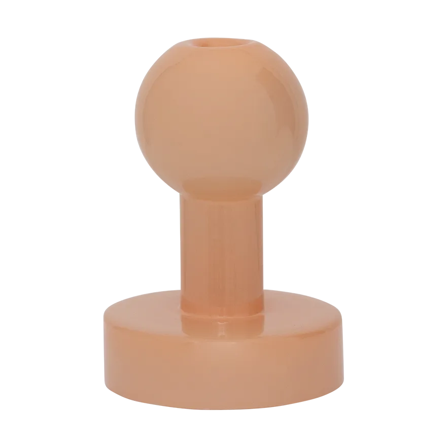 URBAN NATURE CULTURE Pallo A kynttilänjalka 14,6 cm Pink sand