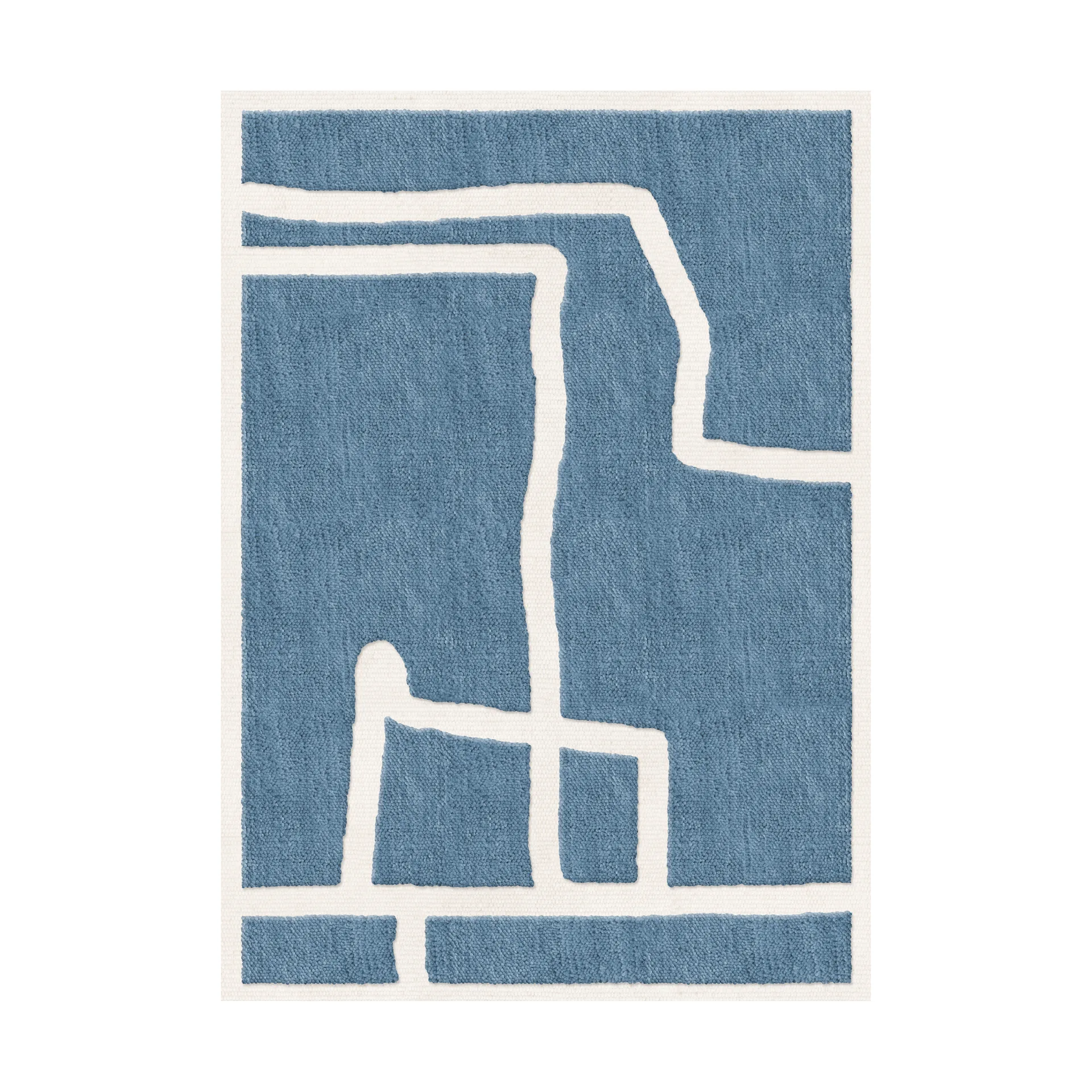 Layered Gotland Klint villamatto Cornflower blue 300x400 cm