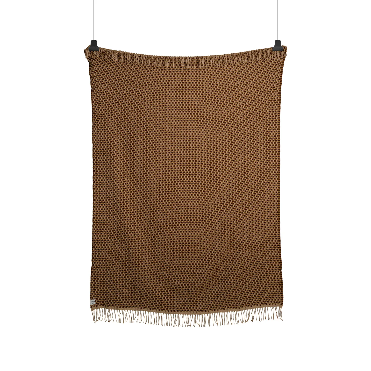 Røros Tweed Isak peitto 150x210 cm Chestnut