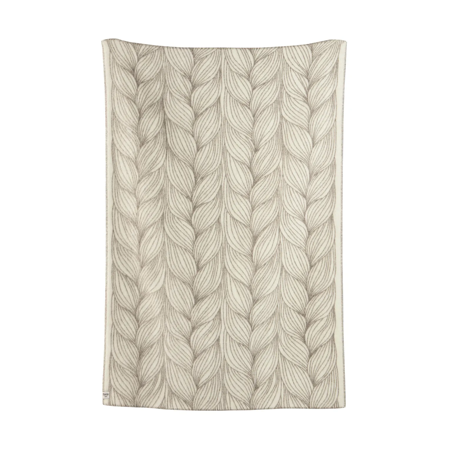 Røros Tweed Luonnon viltti 135x200 cm Flette