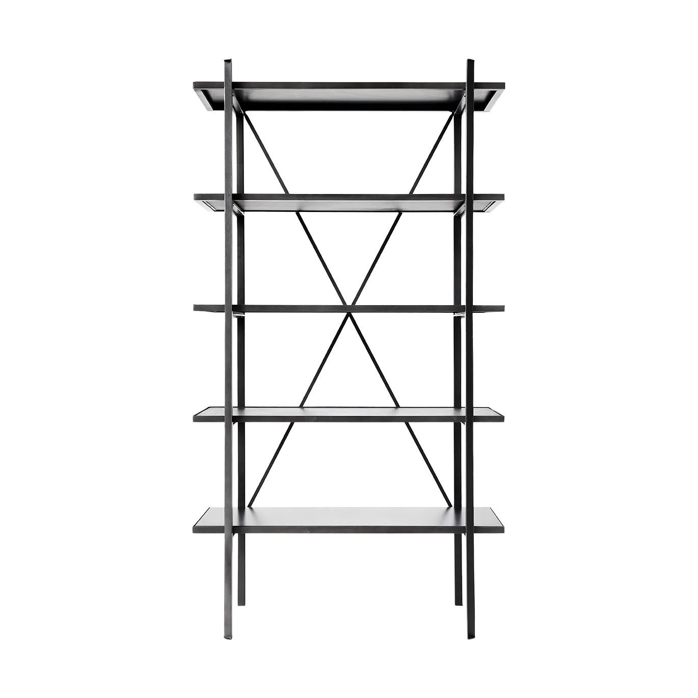 MUUBS Austin lattiahylly 90x160 cm Musta