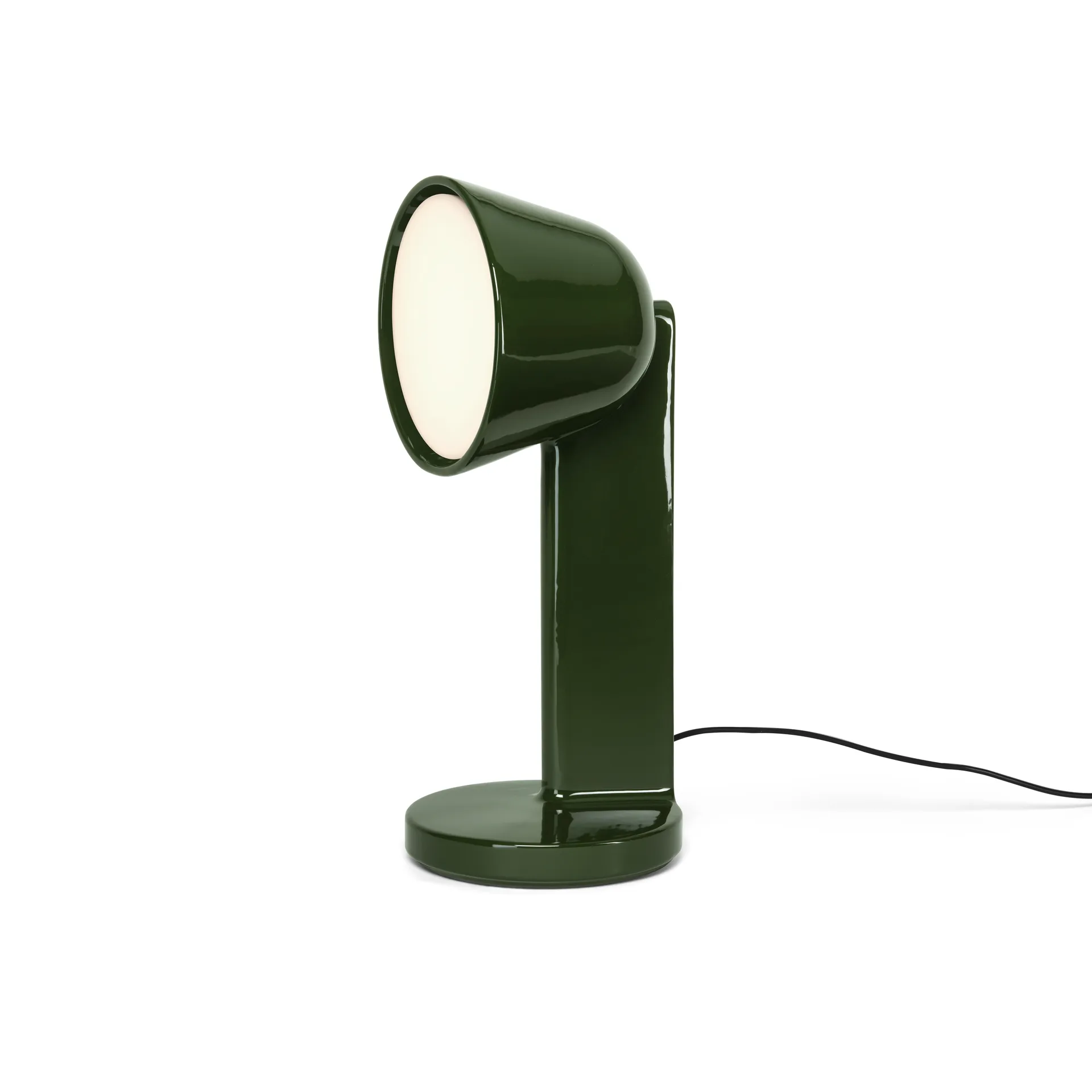 Flos Céramique Side pöytälamppu Moss green