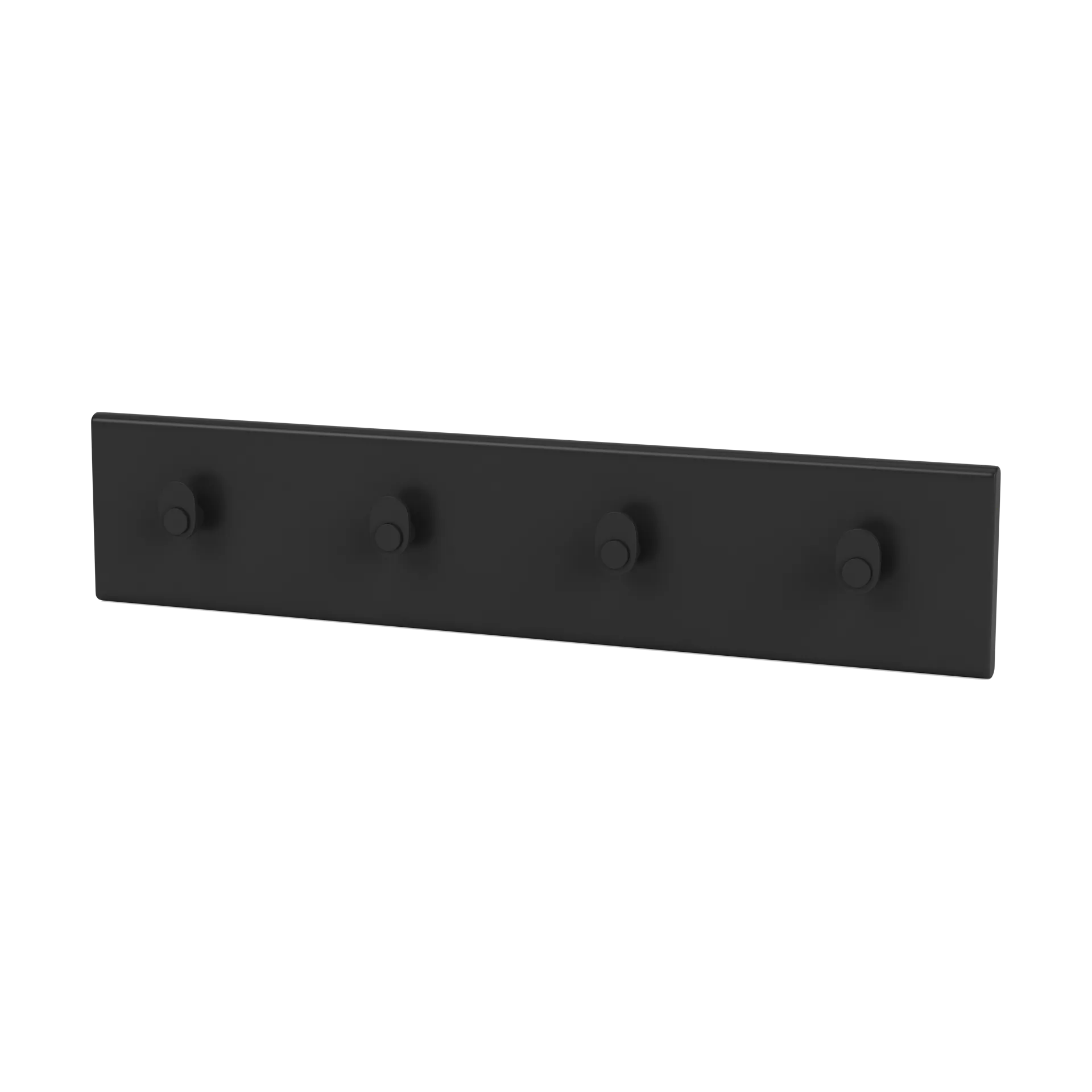 Montana Montana Coat Racks vaaterekki 4 koukkua Black