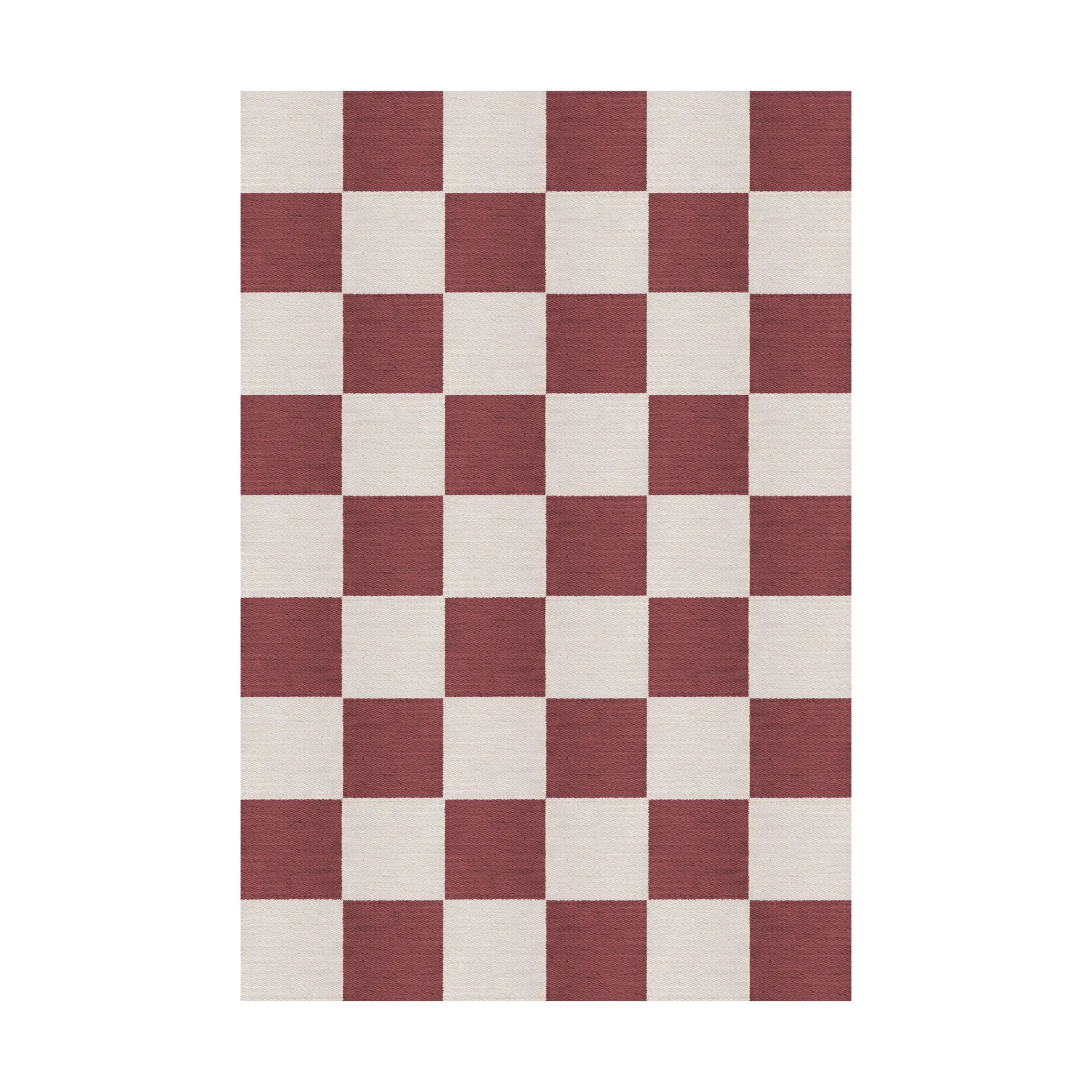 Layered Chess villamatto Burgundy, 180x270 cm