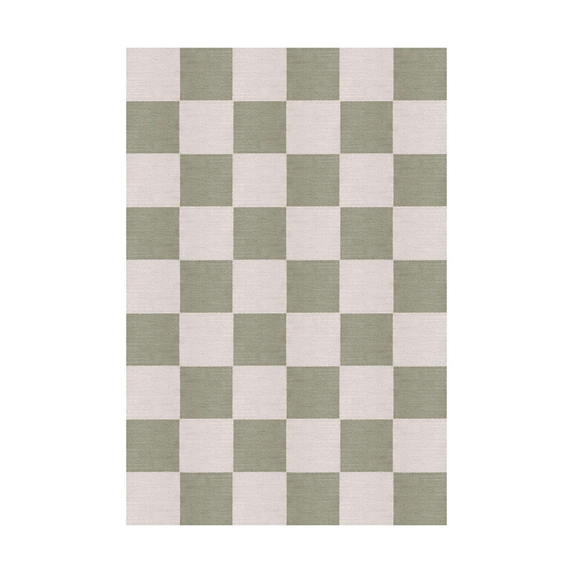 Layered Chess villamatto Sage, 180x270 cm
