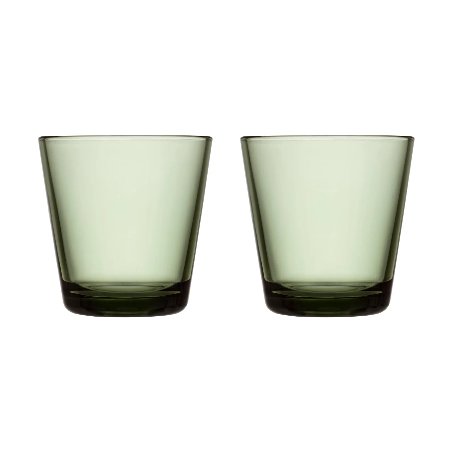 Iittala Kartio lasi 21 cl 2 pakkaus 2 kpl Männynvihreä