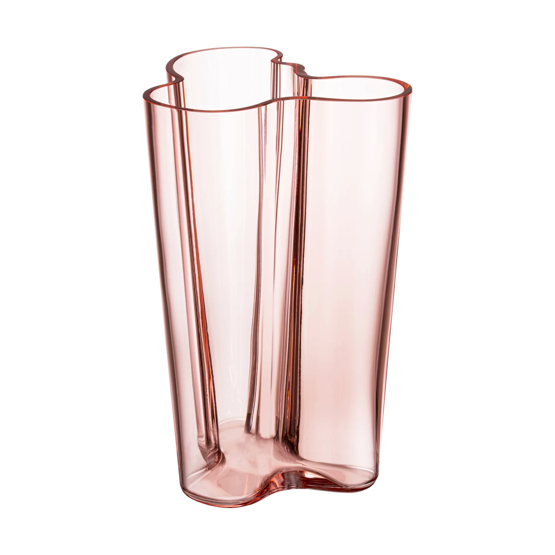 Iittala Aalto maljakko lohenpunainen 251 mm