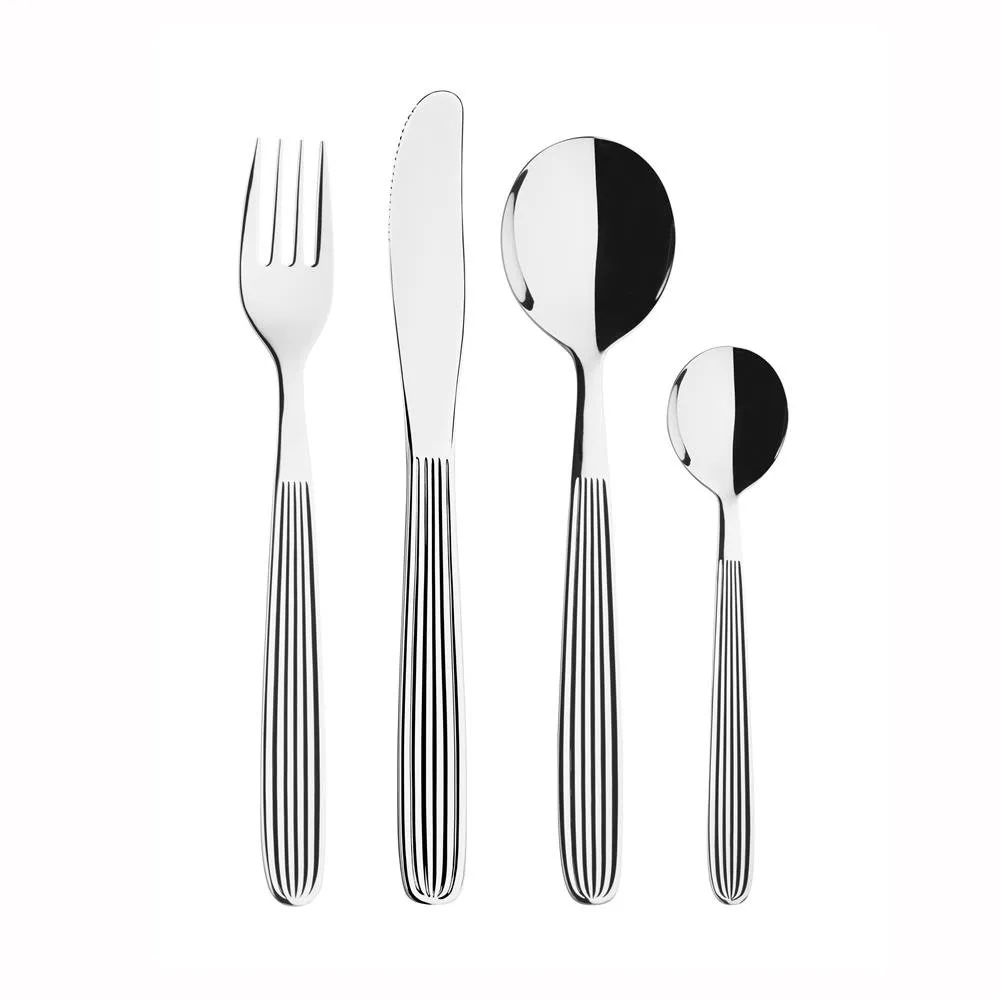 Iittala Scandia aterinsetti lahjapakkaus 24 osaa Ruostumaton teräs