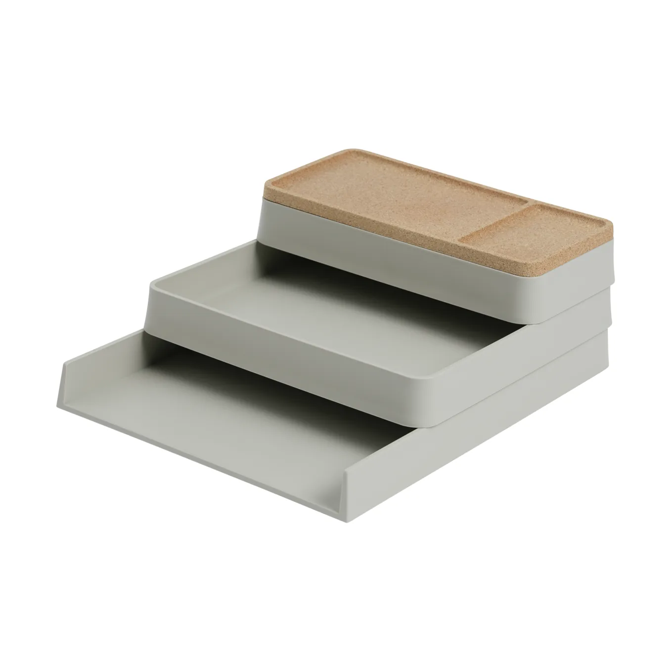 Muuto Arrange Desktop -säilytyslaatikko Configuration 1 grey