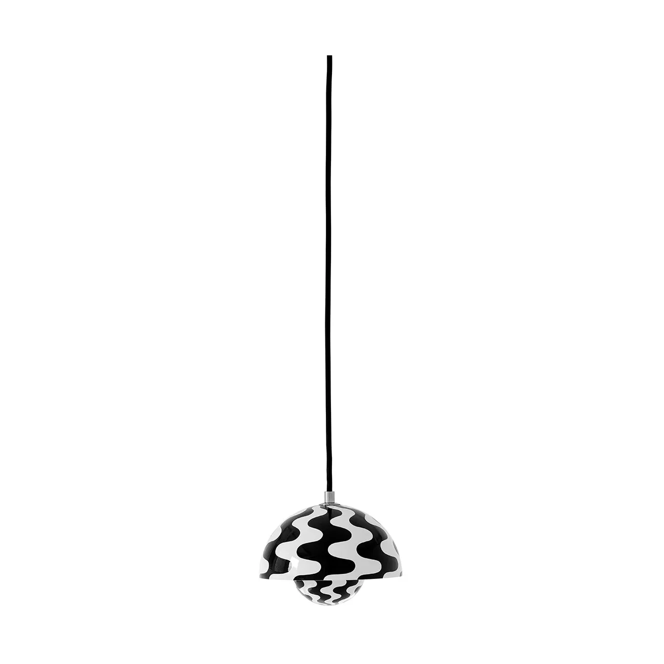 &Tradition Flowerpot VP10 riippuvalaisin Black-white