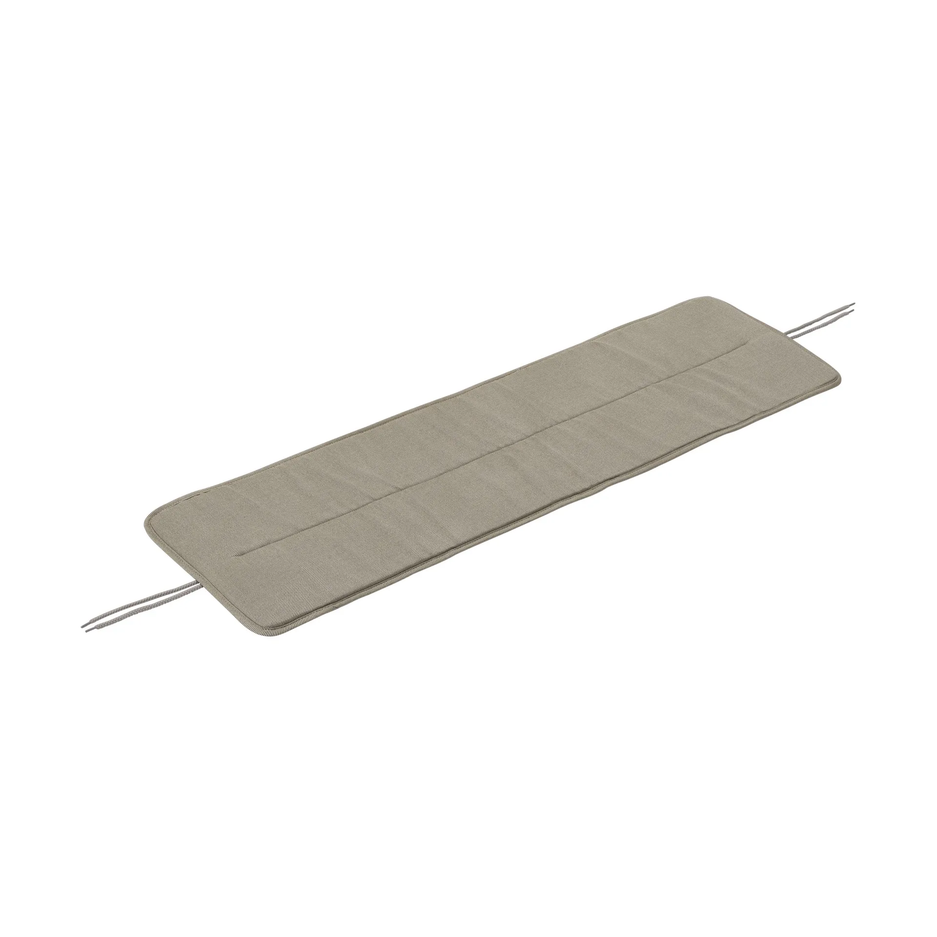 Muuto Linear steel bench pehmuste 110x32,5 cm Light grey