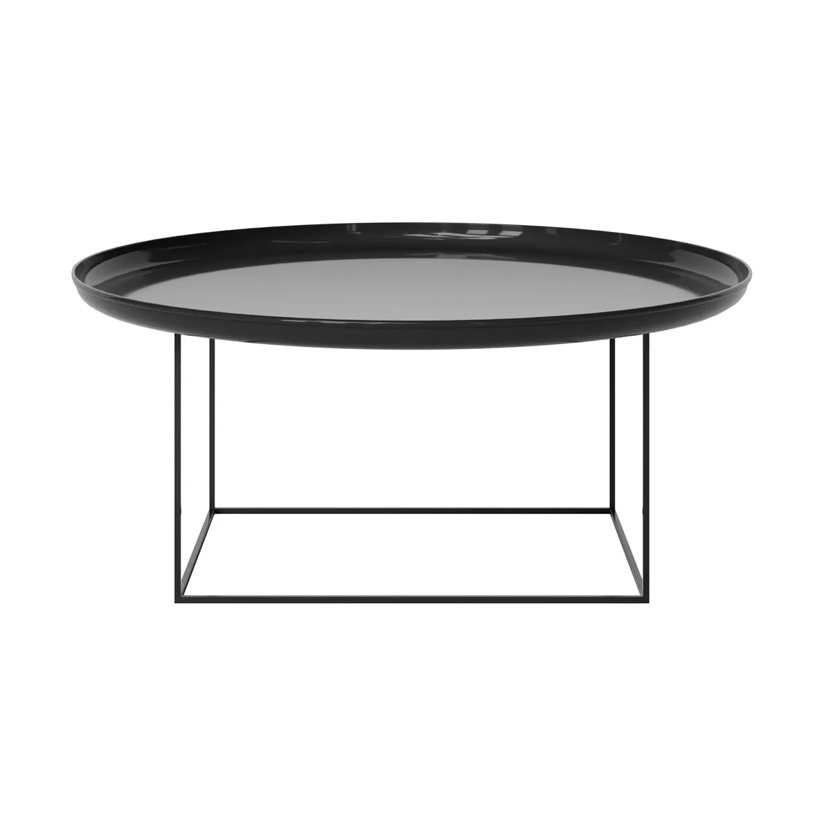 NORR11 Duke sohvapöytä large Lacquered obsidian