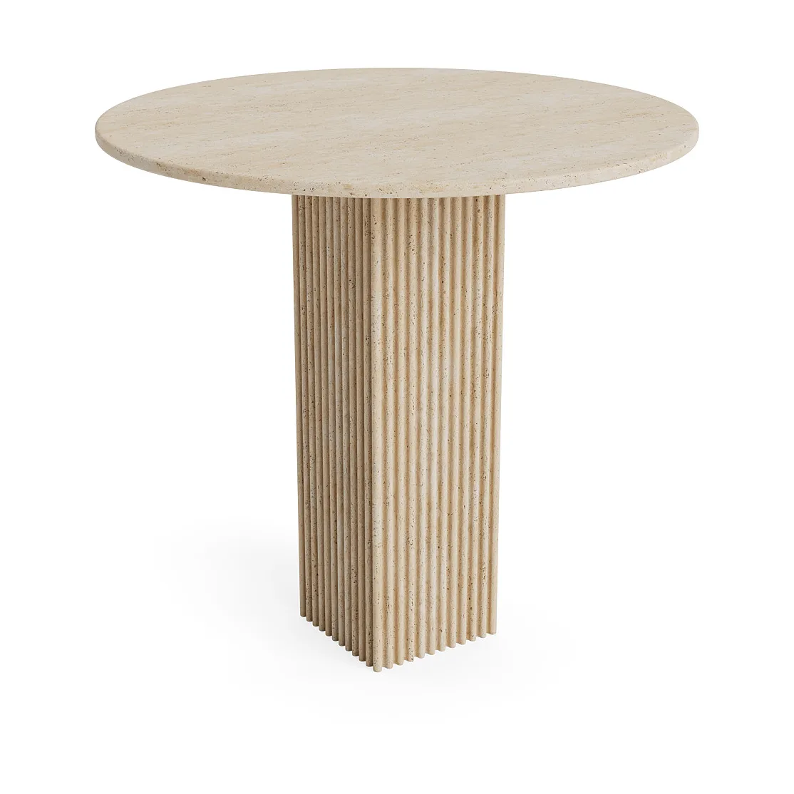 NORR11 SoHO ruokapöytä Beige, Ø80 cm