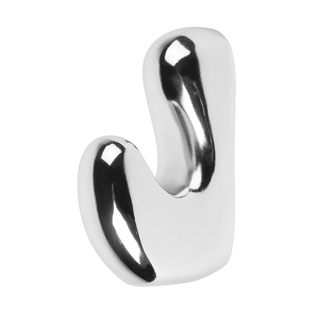 Broste Copenhagen Roberta koukku 10x6 cm Silver finish