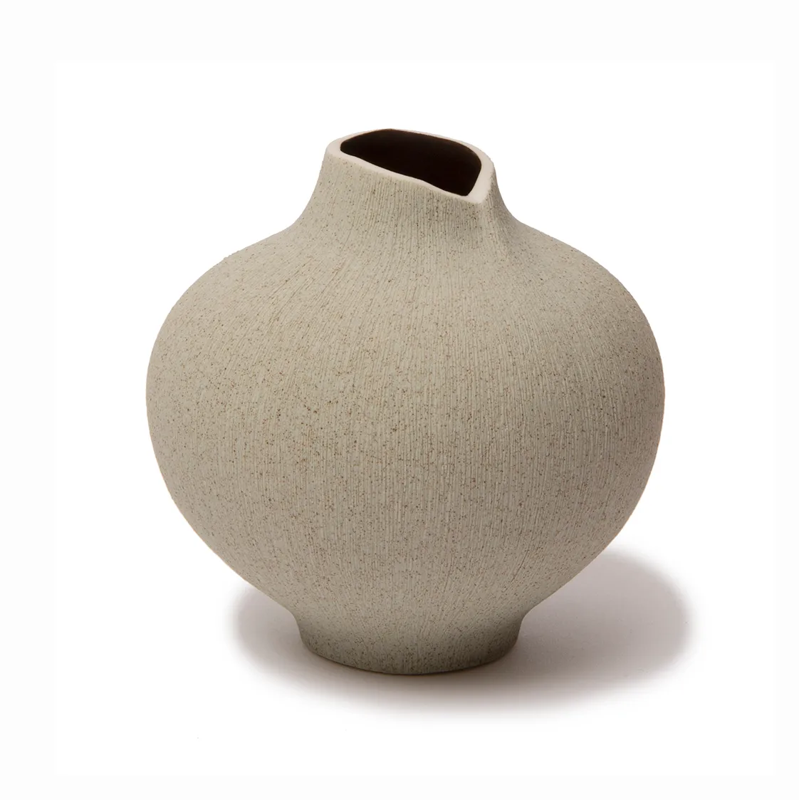 Lindform Line vaasi Sand grey, medium