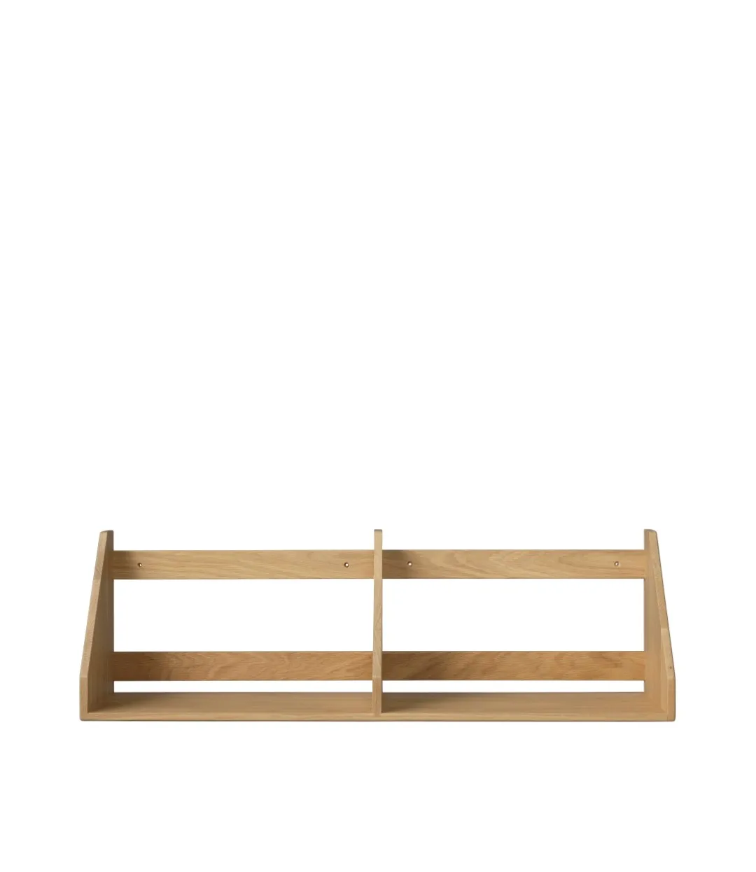 FDB Møbler B5 hylly gloss 5 80x21 cm Oak nature lacquered