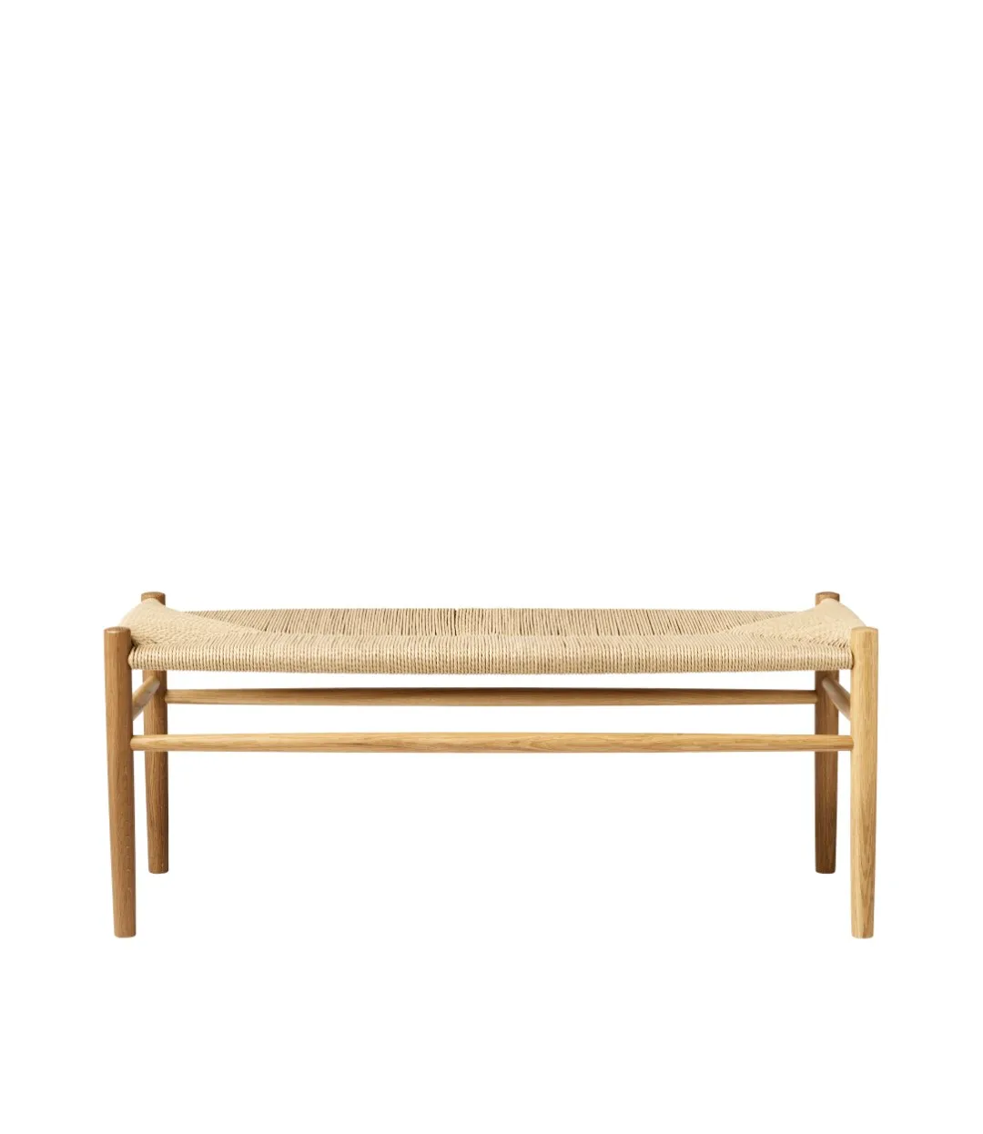 FDB Møbler J83B 37x100 cm penkki Oak nature lacquered-nature