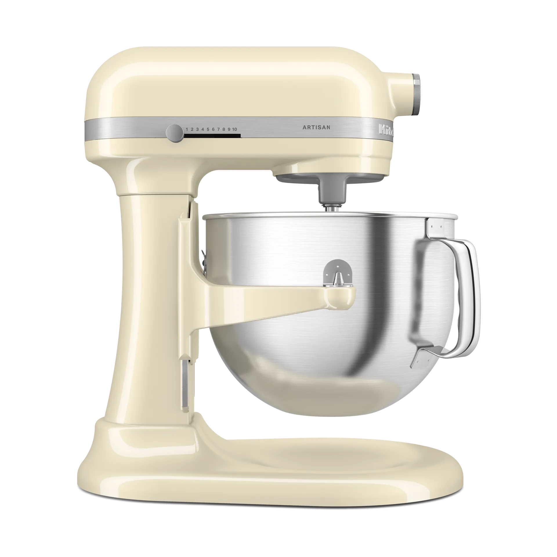 KitchenAid Artisan 5KSM70 keittiökone nostovarrella, 6,6 L Almond cream