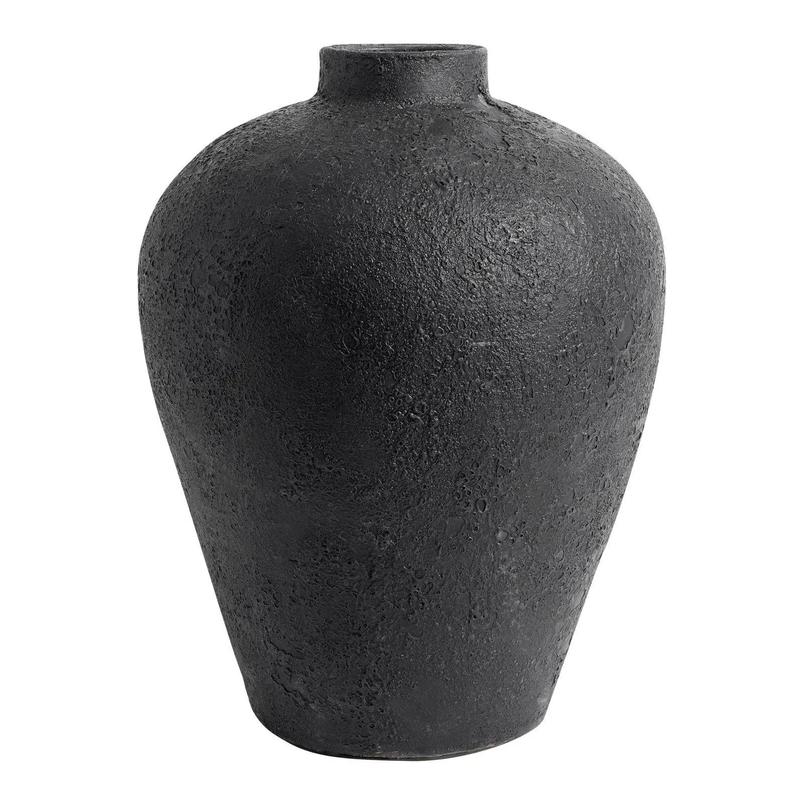 MUUBS Luna ruukku 40 cm Musta-terracotta