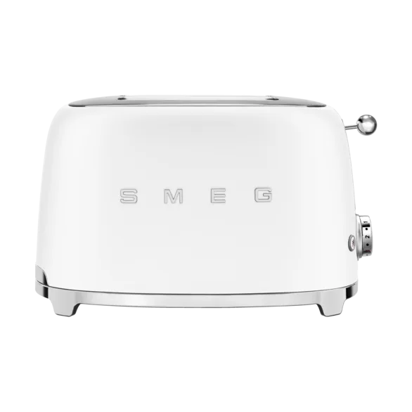 Smeg Smeg 50's Style leivänpaahdin 2 viipaletta Mattavalkoinen