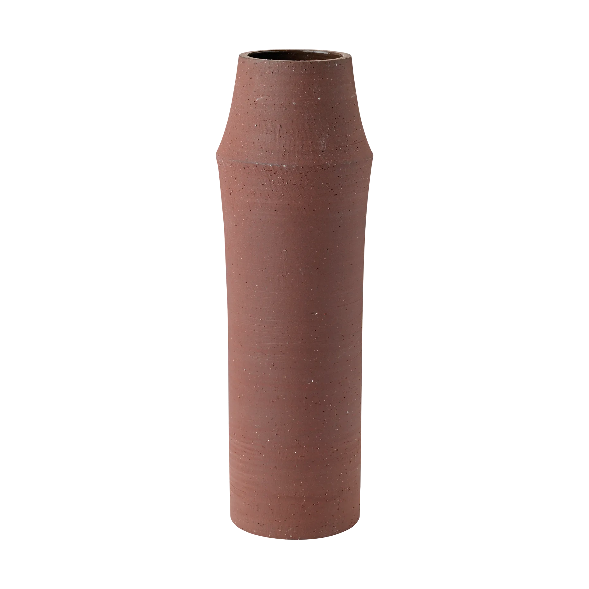 Knabstrup Keramik Clay vaasi 32 cm Terracotta
