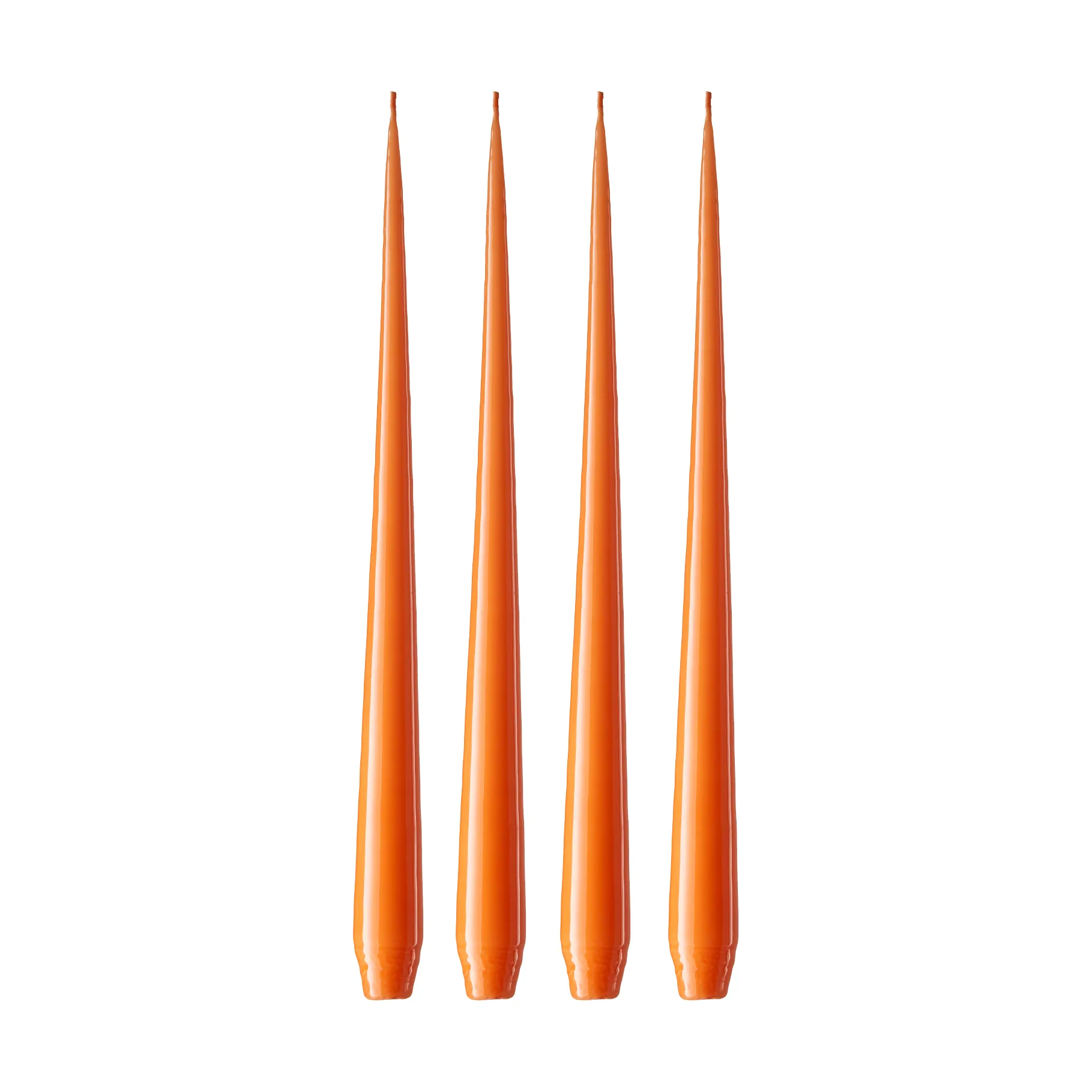 ester & erik ester & erik -kynttilä, 4-pakkaus lakattu Mild orange 16, 32 cm
