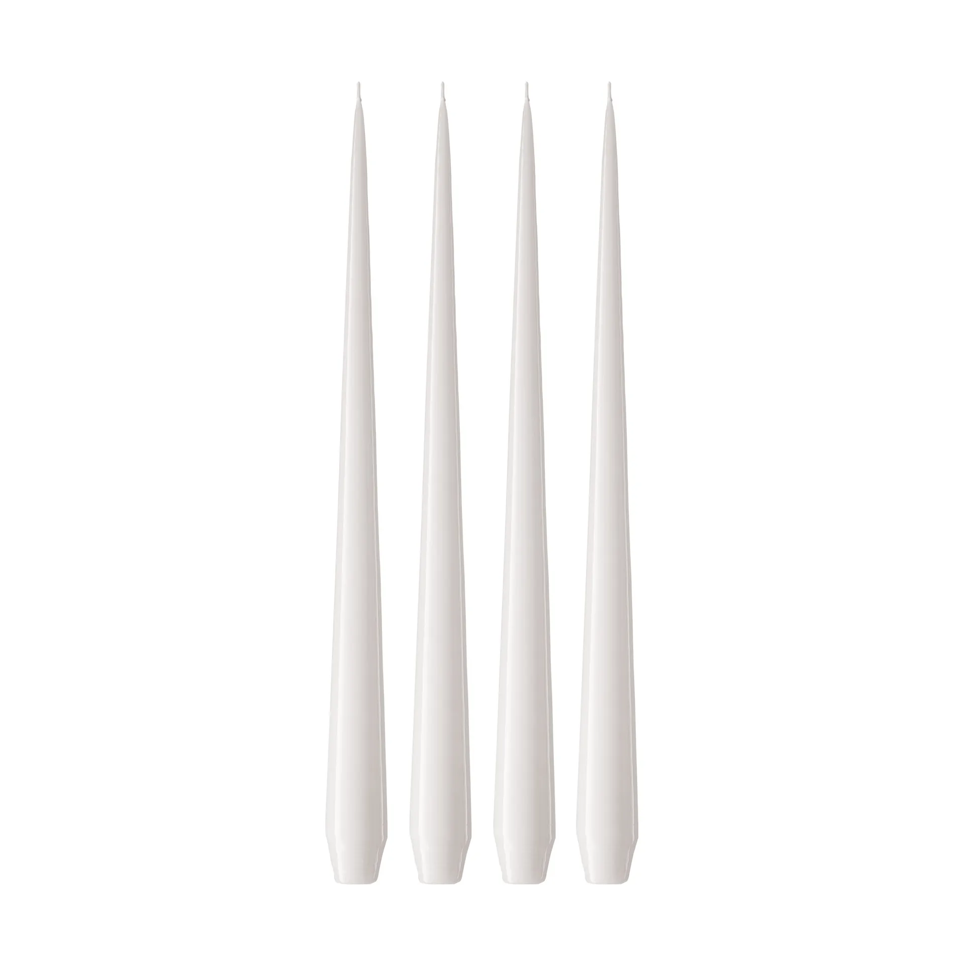 ester & erik ester & erik -kynttilä, 4-pakkaus lakattu White ash 21, 42 cm