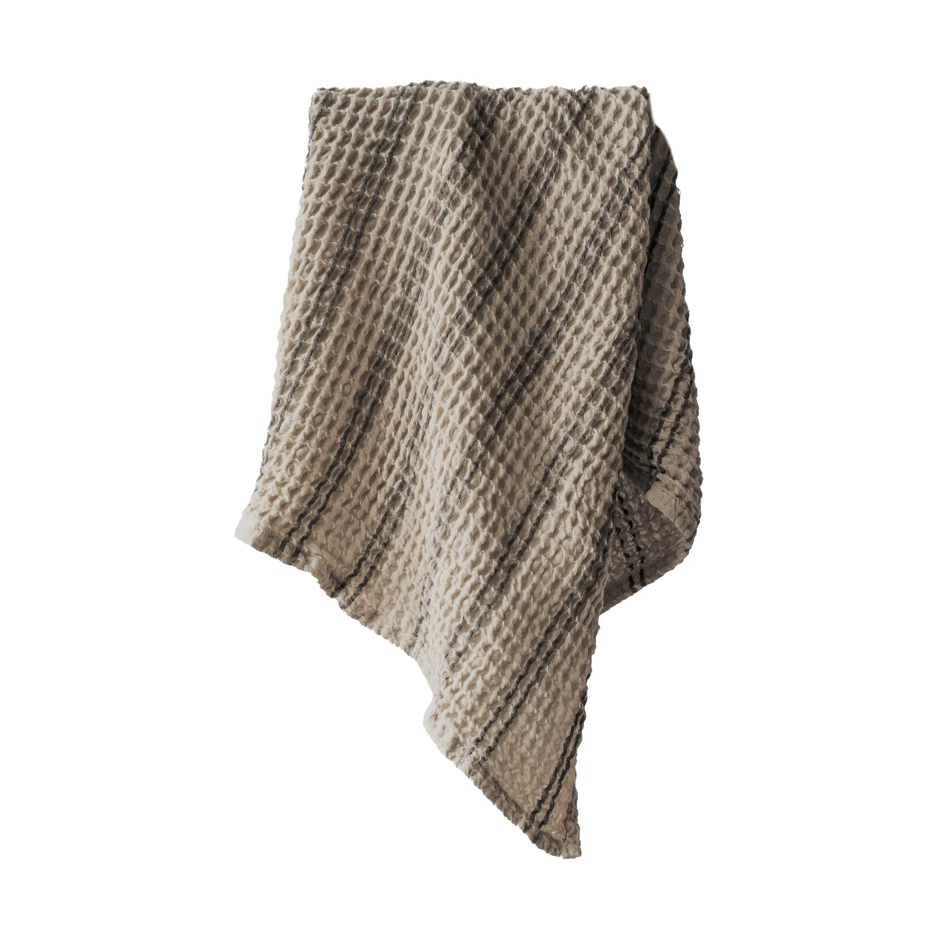 Tell Me More Nella pyyhe 50x70 cm Taupe Stripe