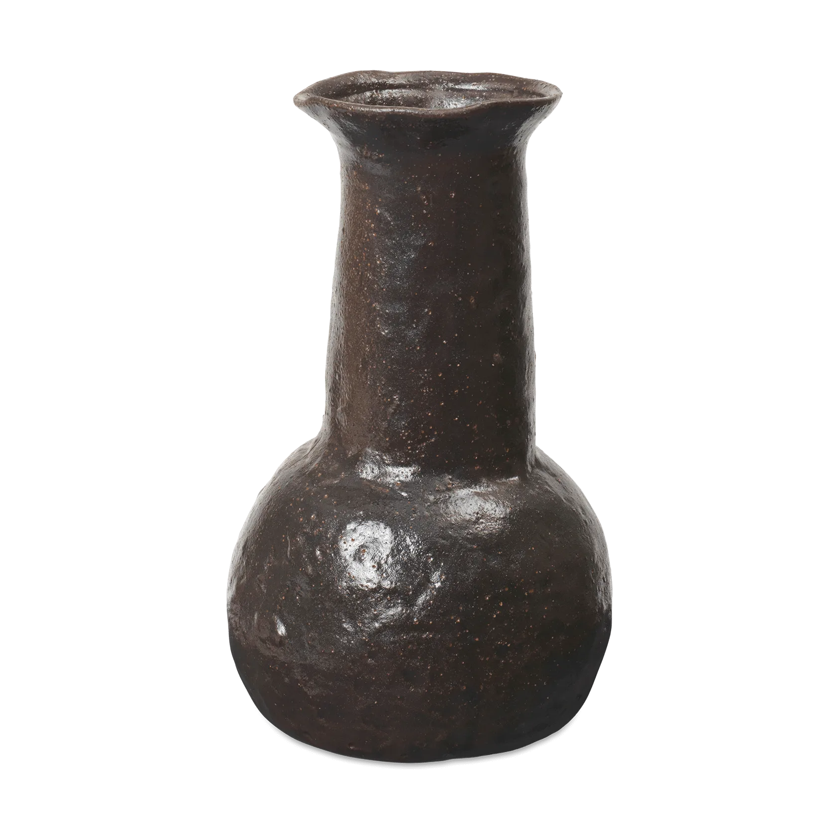 Ferm Living Doro maljakko 27 cm Coffee