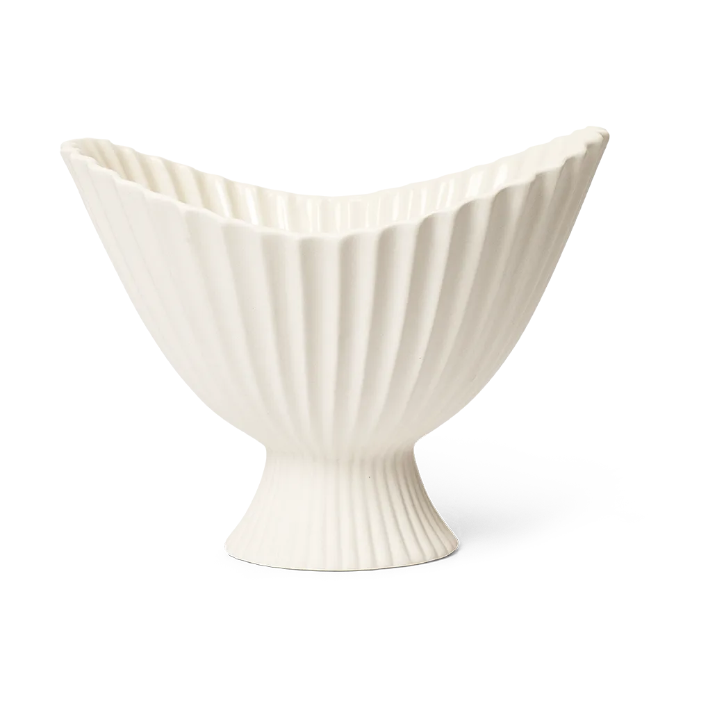 Ferm Living Fountain kulho 28 cm Off-white