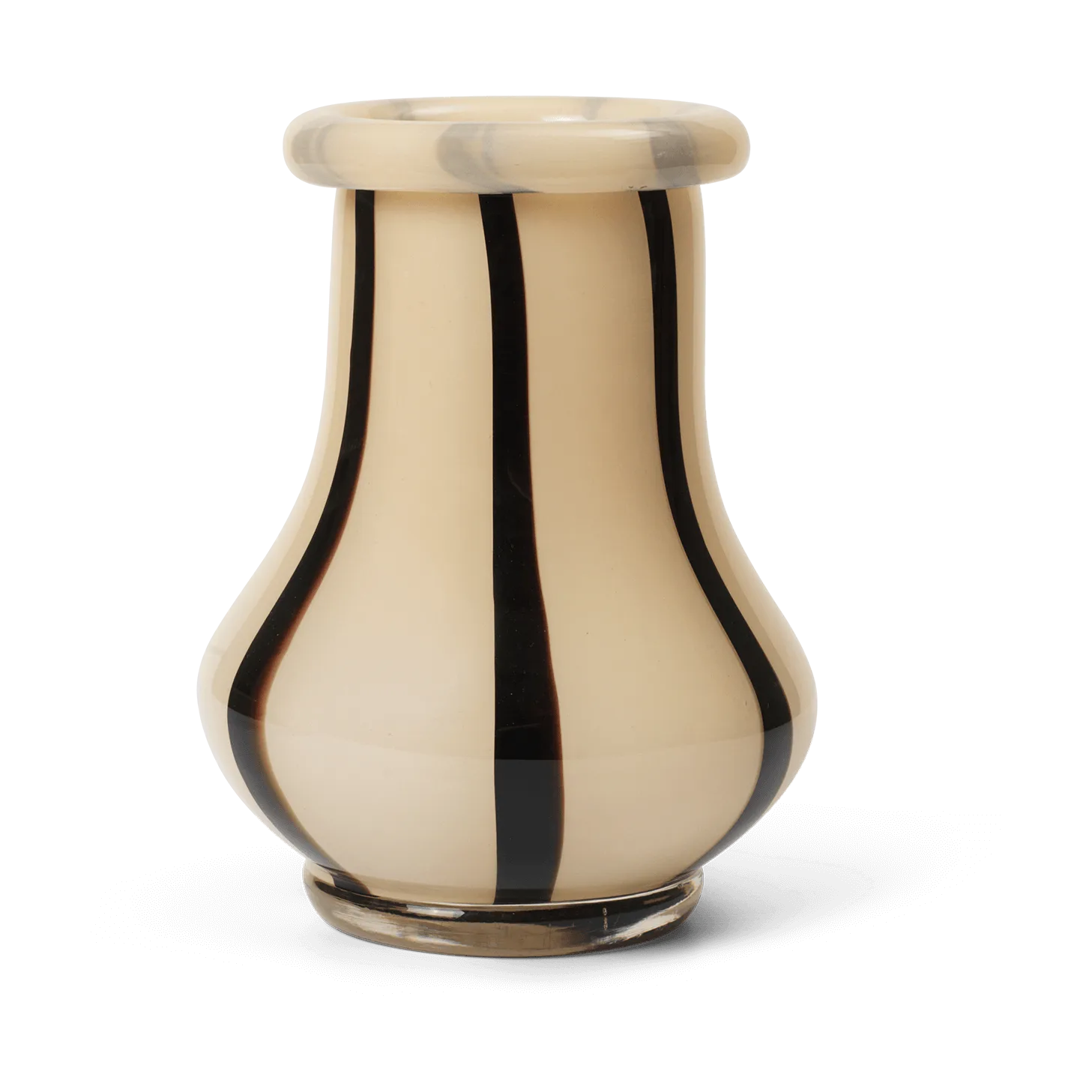 Ferm Living Riban maljakko 19 cm Cream