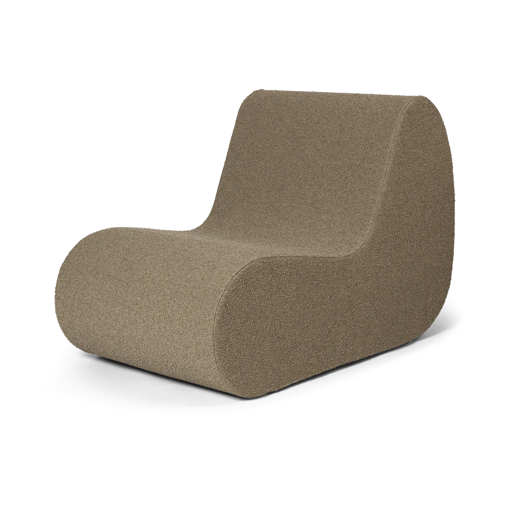 Ferm Living Rouli center module pure bouclé moduulisohva Sand