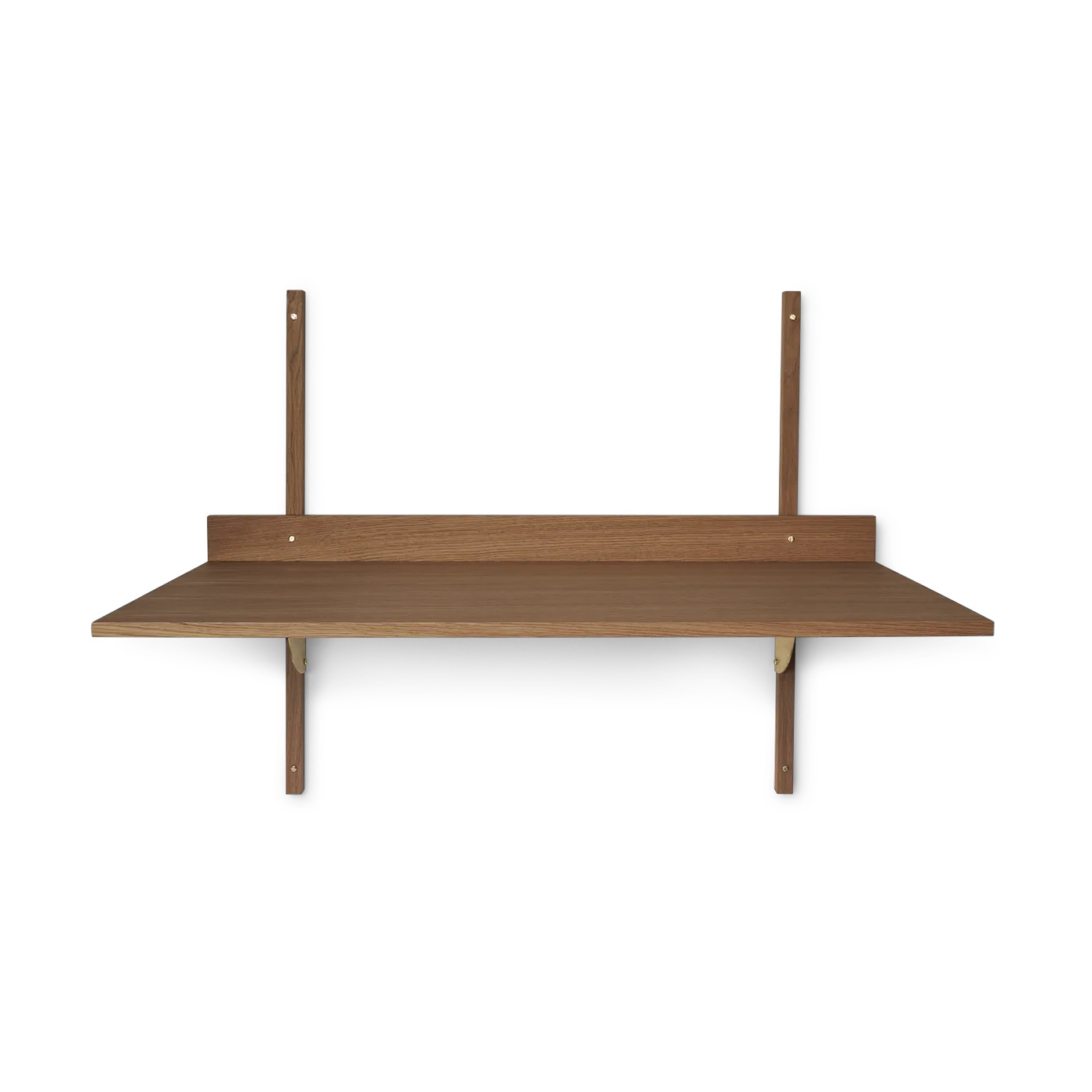 Ferm Living Sector kirjoitustaso Smoked Oak, brass